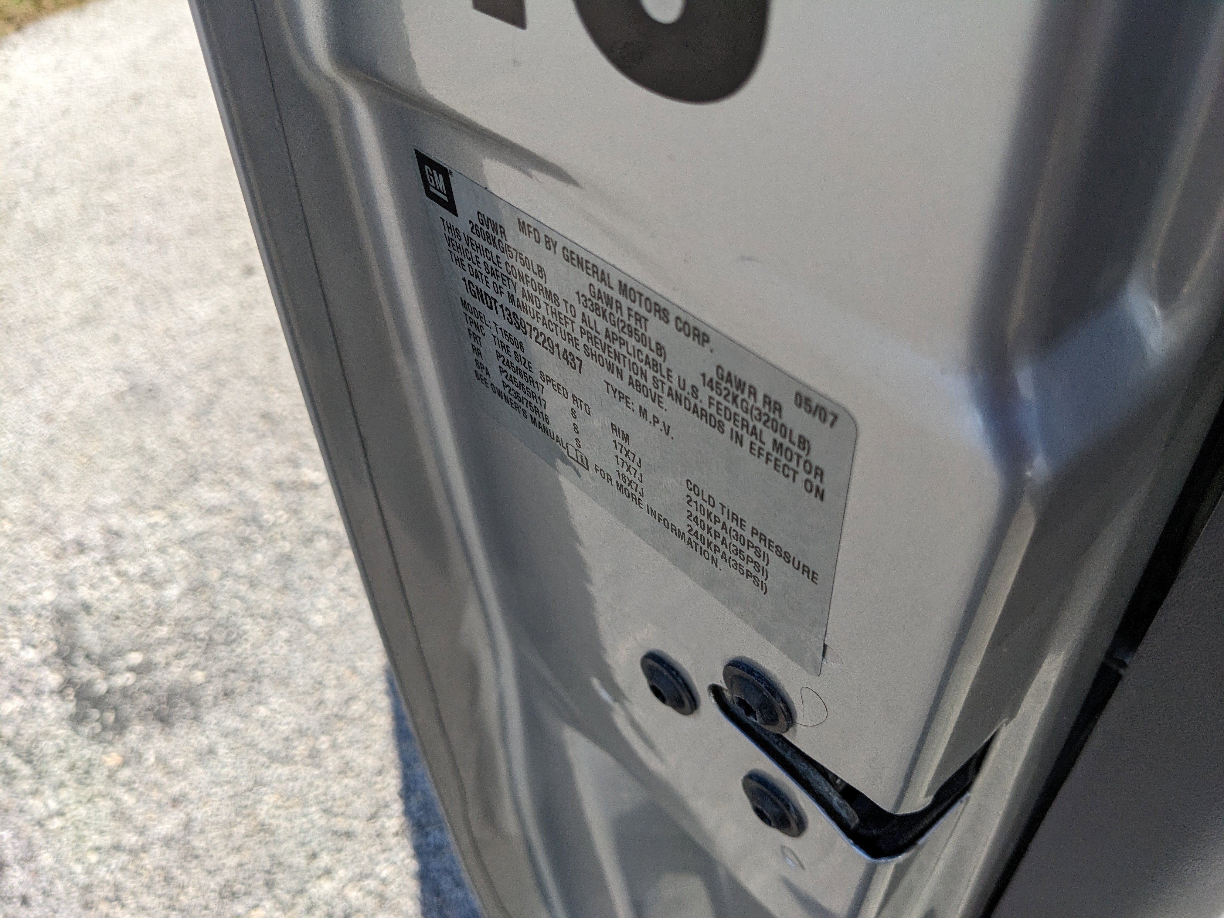 2007 Chevrolet TrailBlazer LS