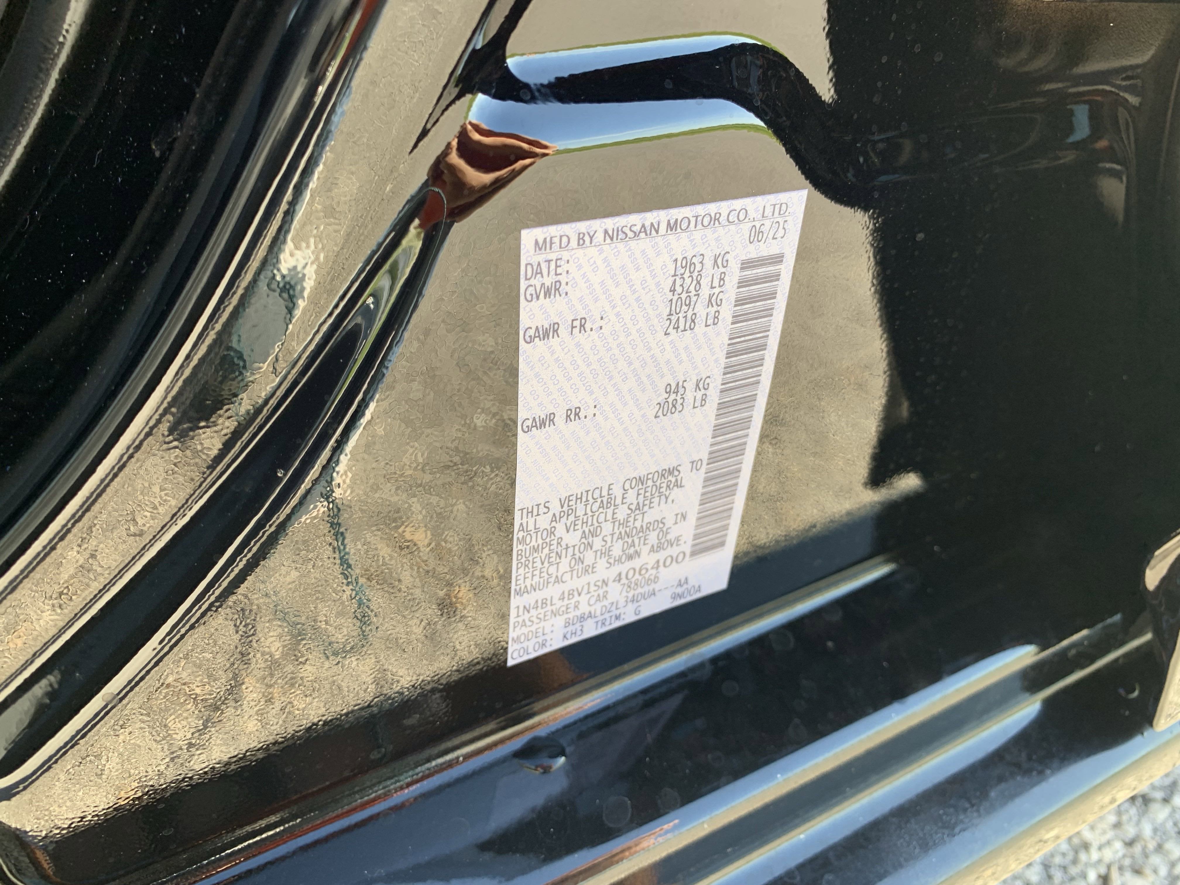 2025 Nissan Altima S