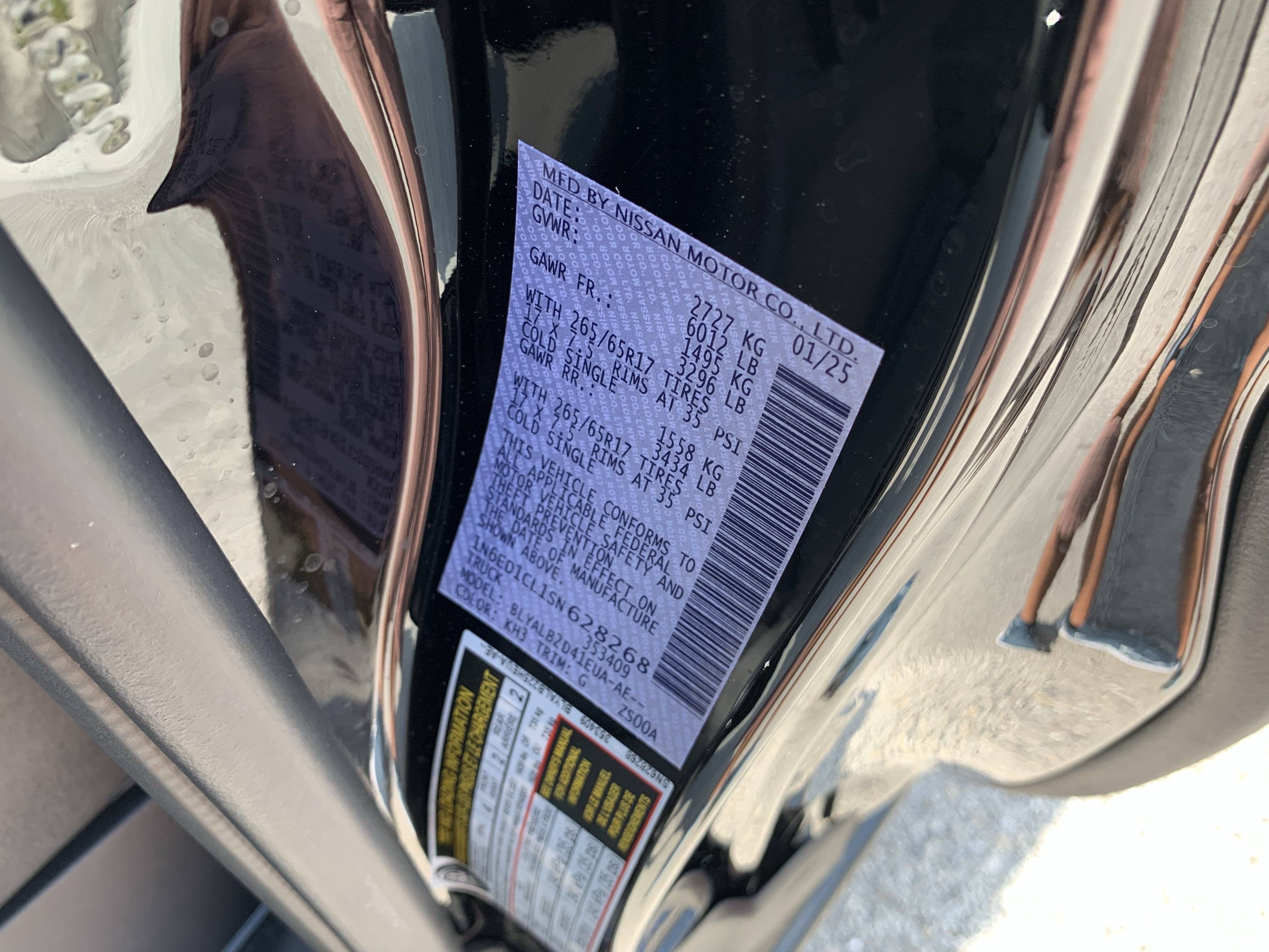 2025 Nissan Frontier SV