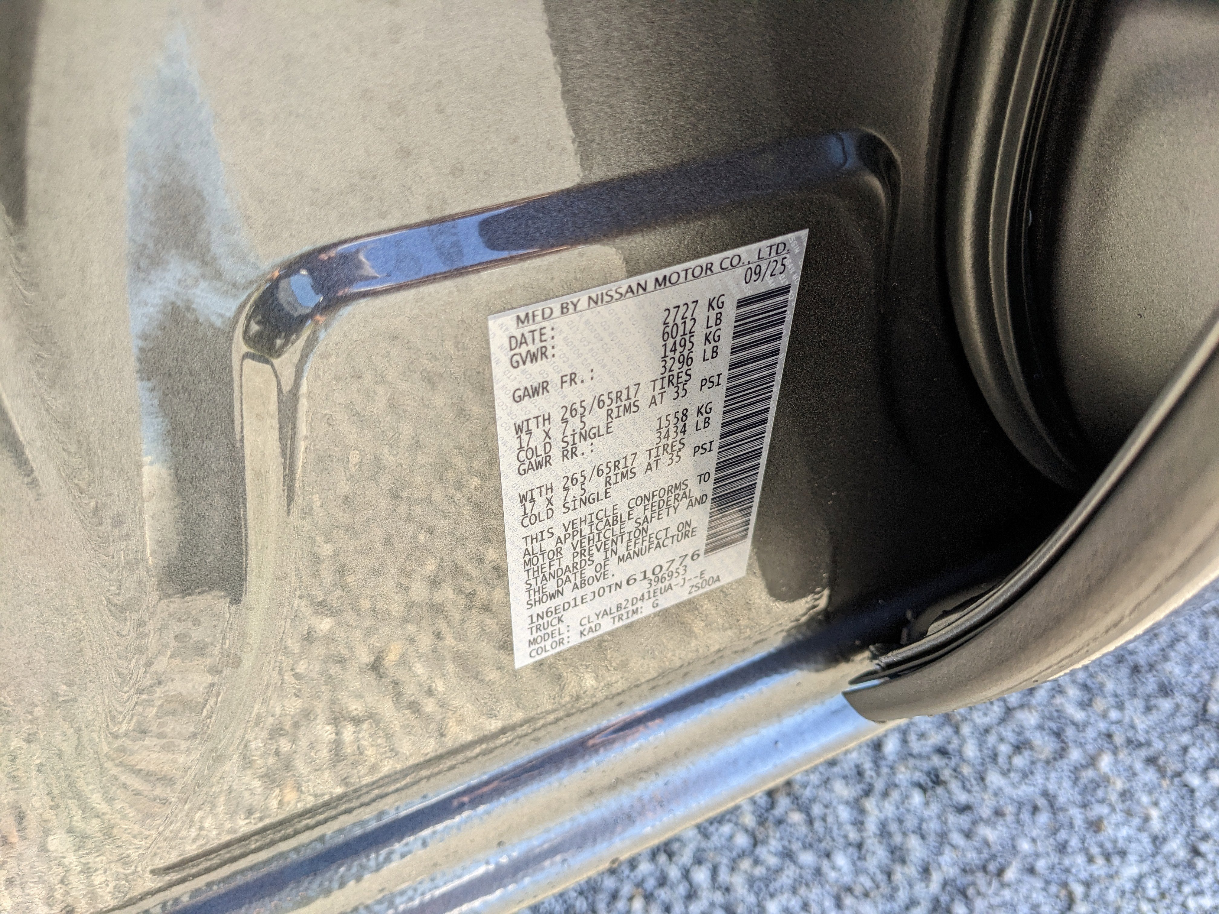 2026 Nissan Frontier SV