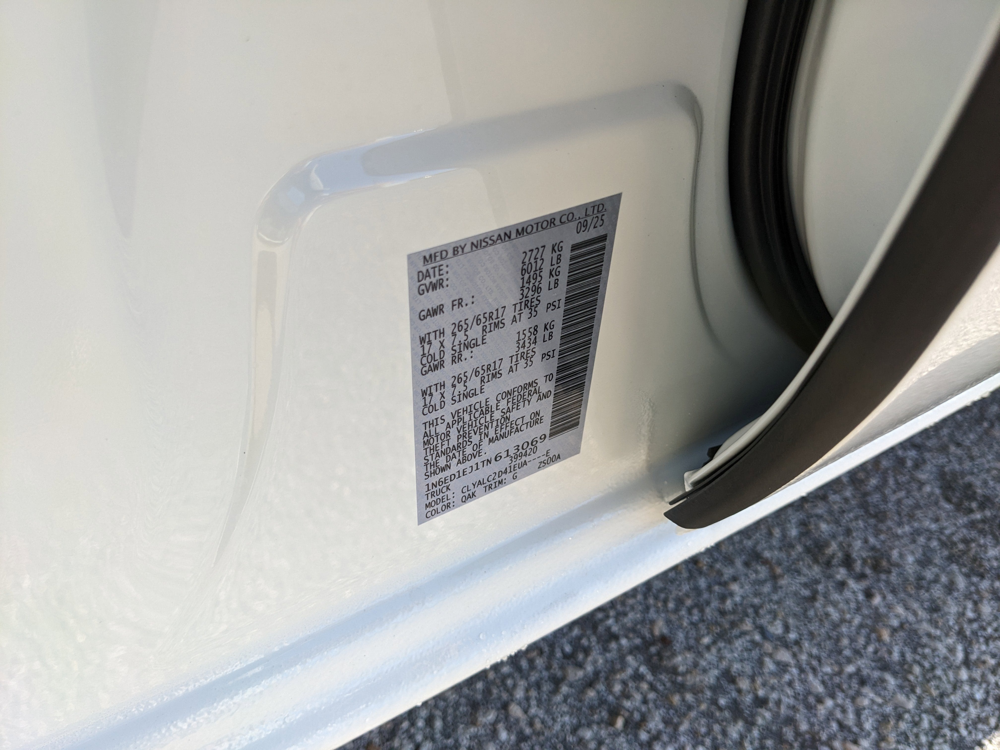 2026 Nissan Frontier SV