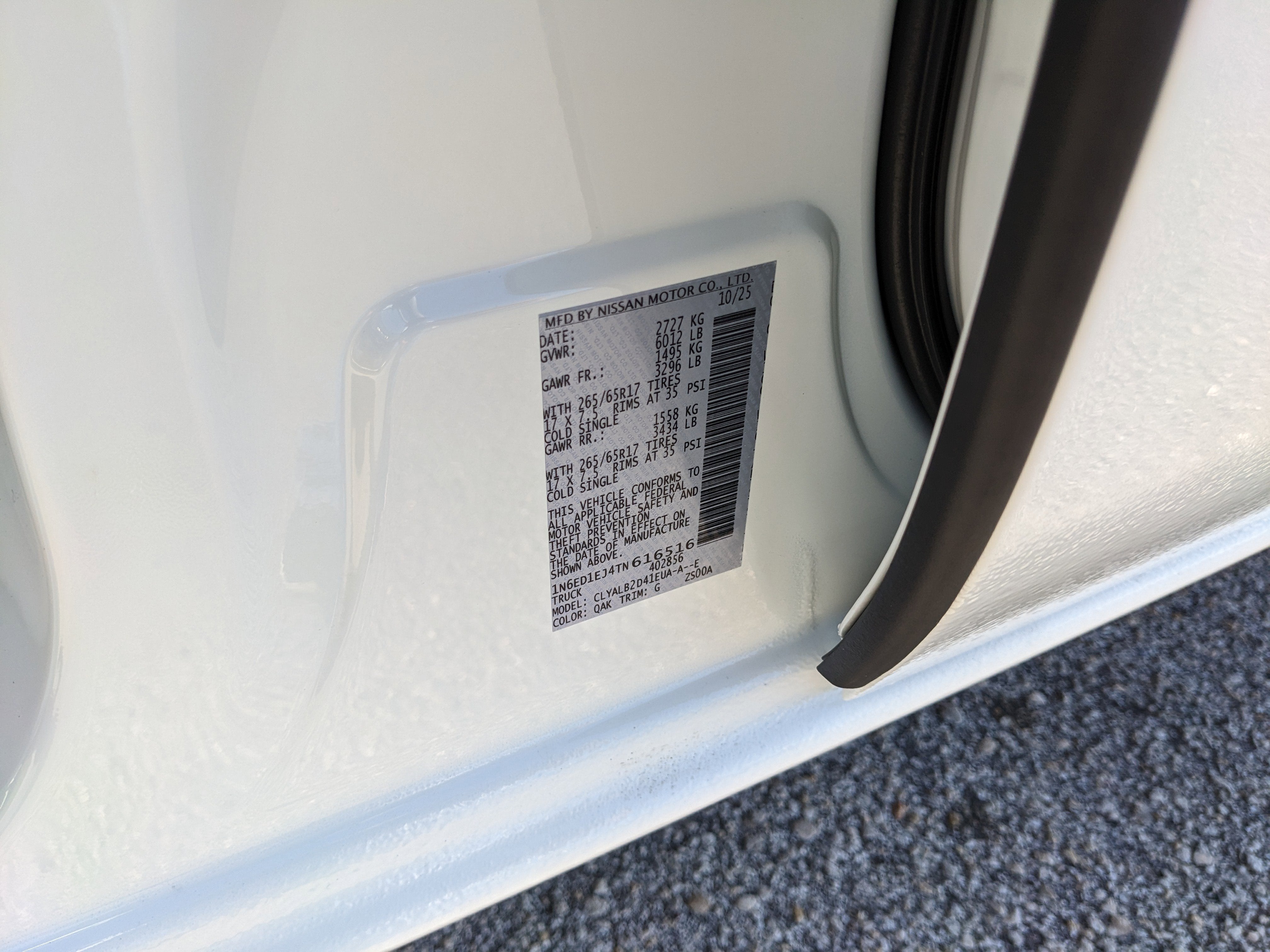 2026 Nissan Frontier SV