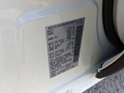 2026 Nissan Frontier SV