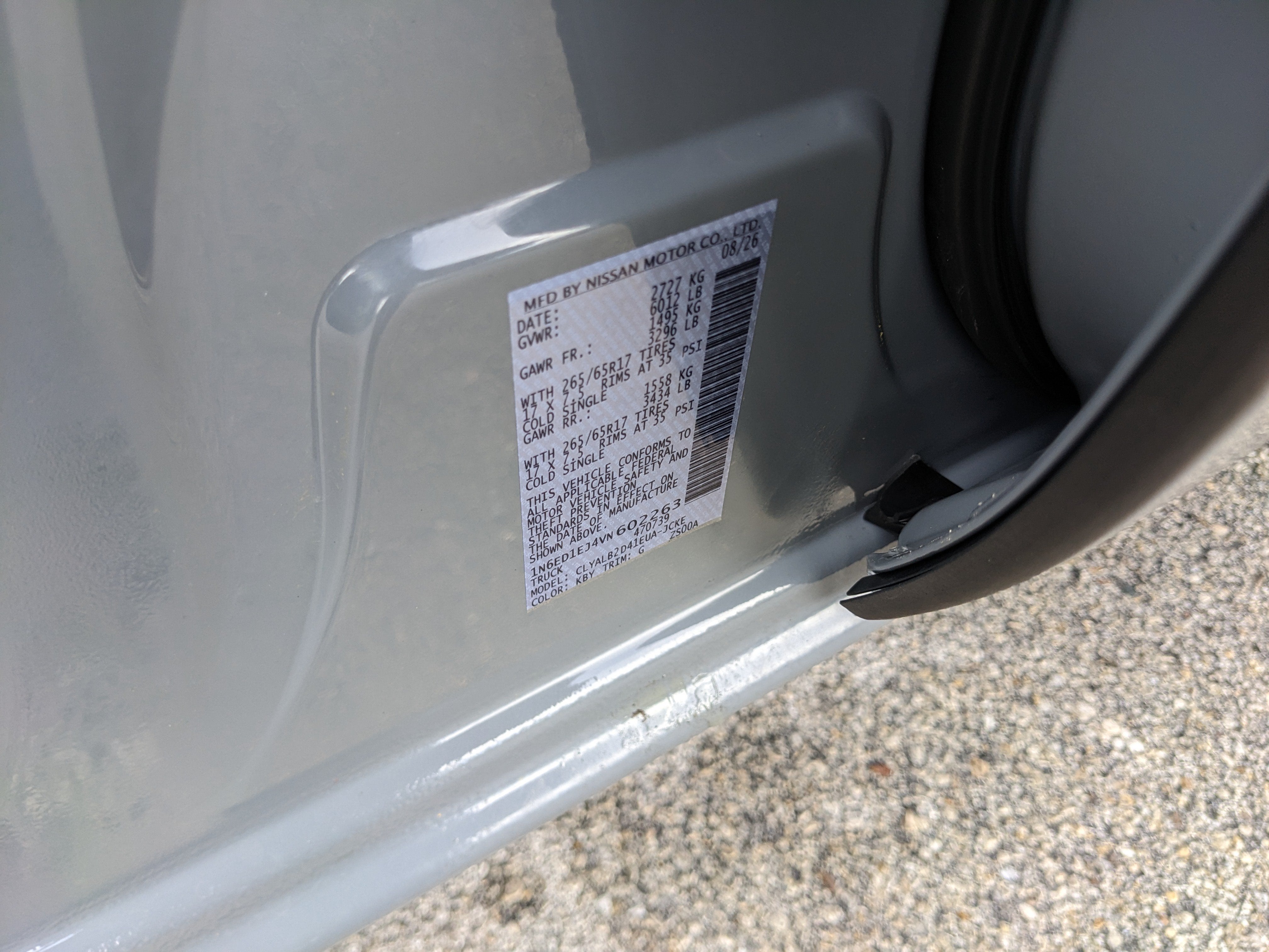 2027 Nissan Frontier SV