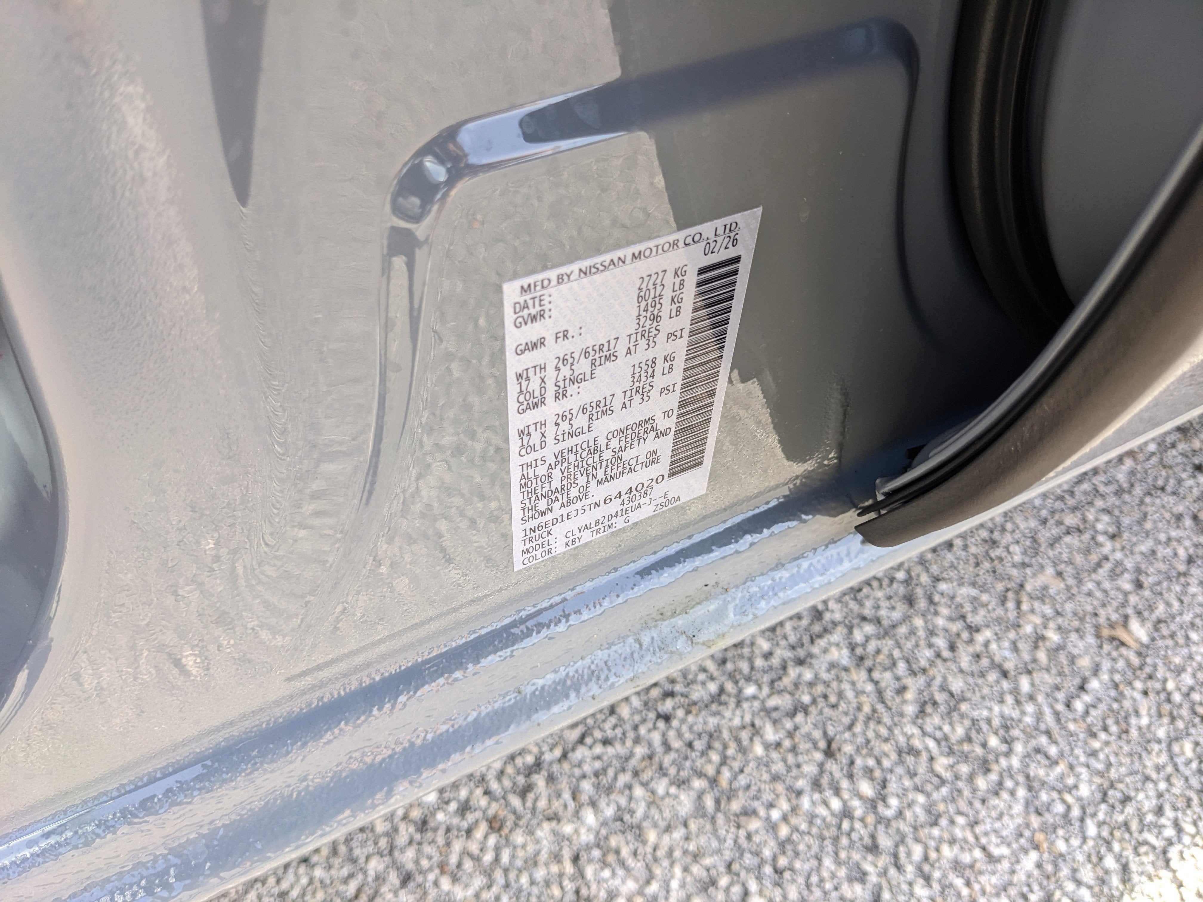 2026 Nissan Frontier SV