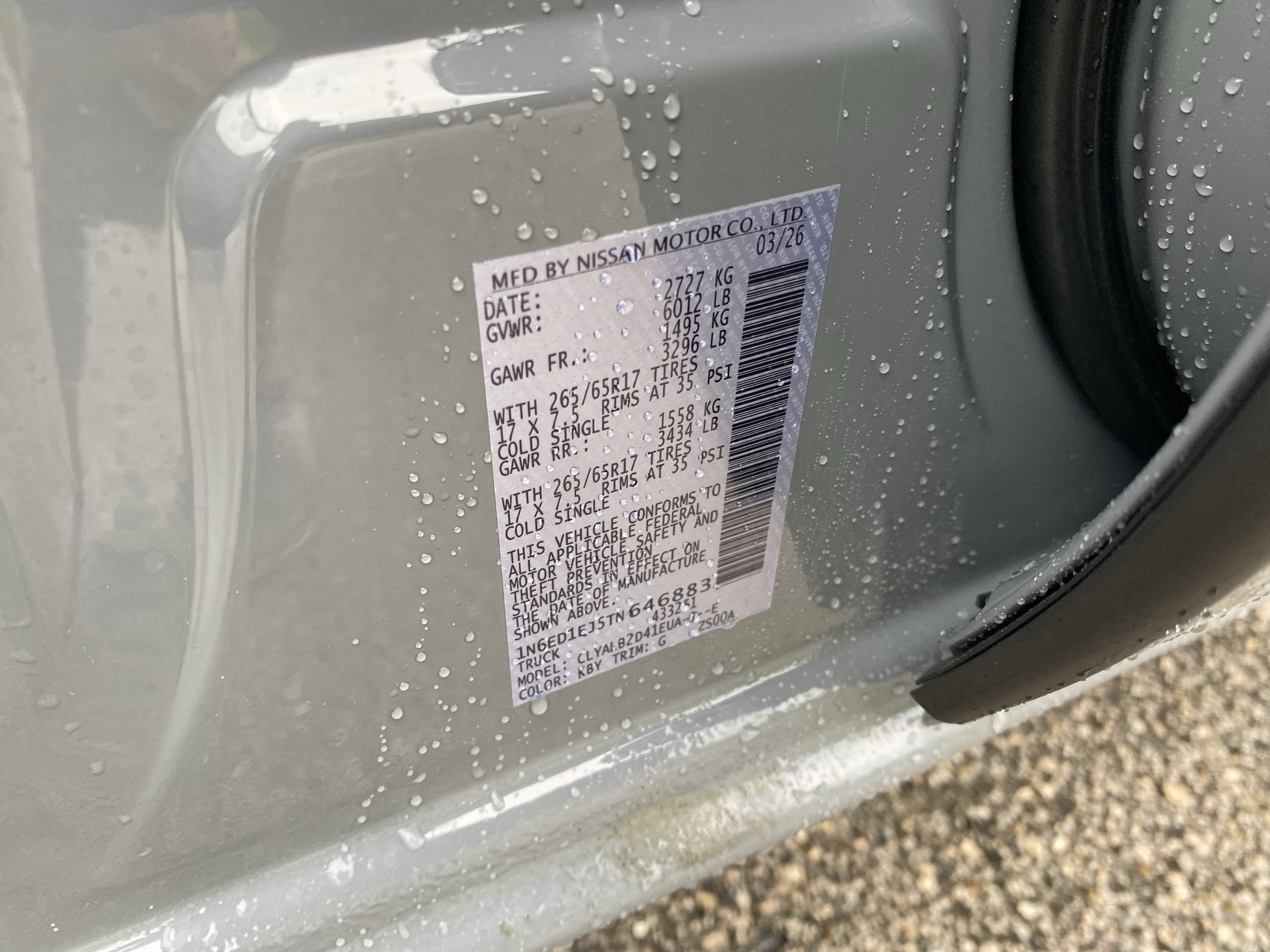 2026 Nissan Frontier SV