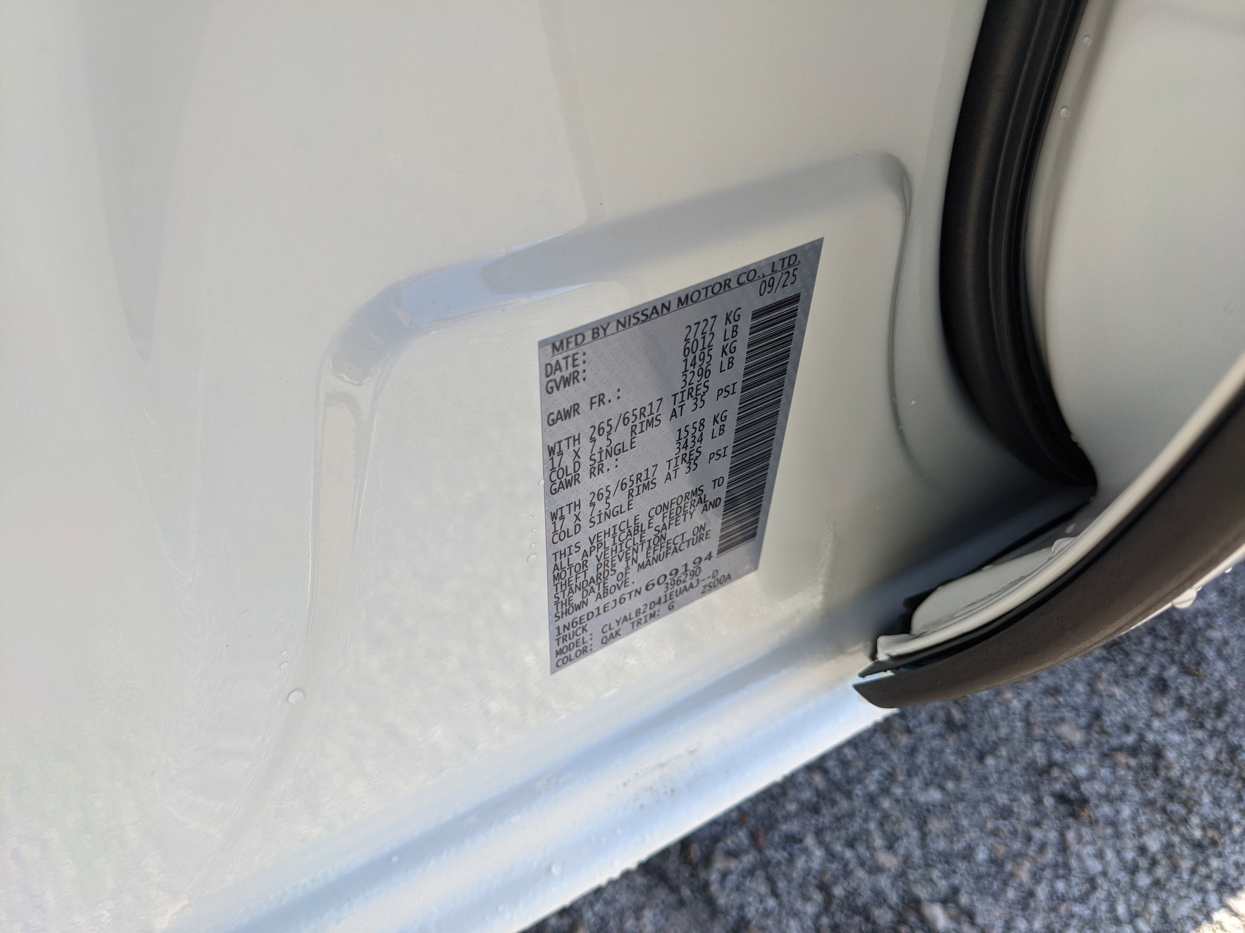 2026 Nissan Frontier SV