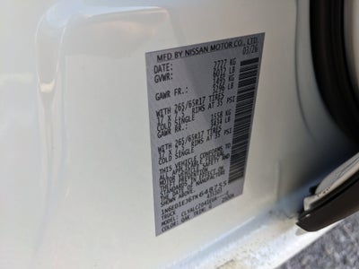 2026 Nissan Frontier SV