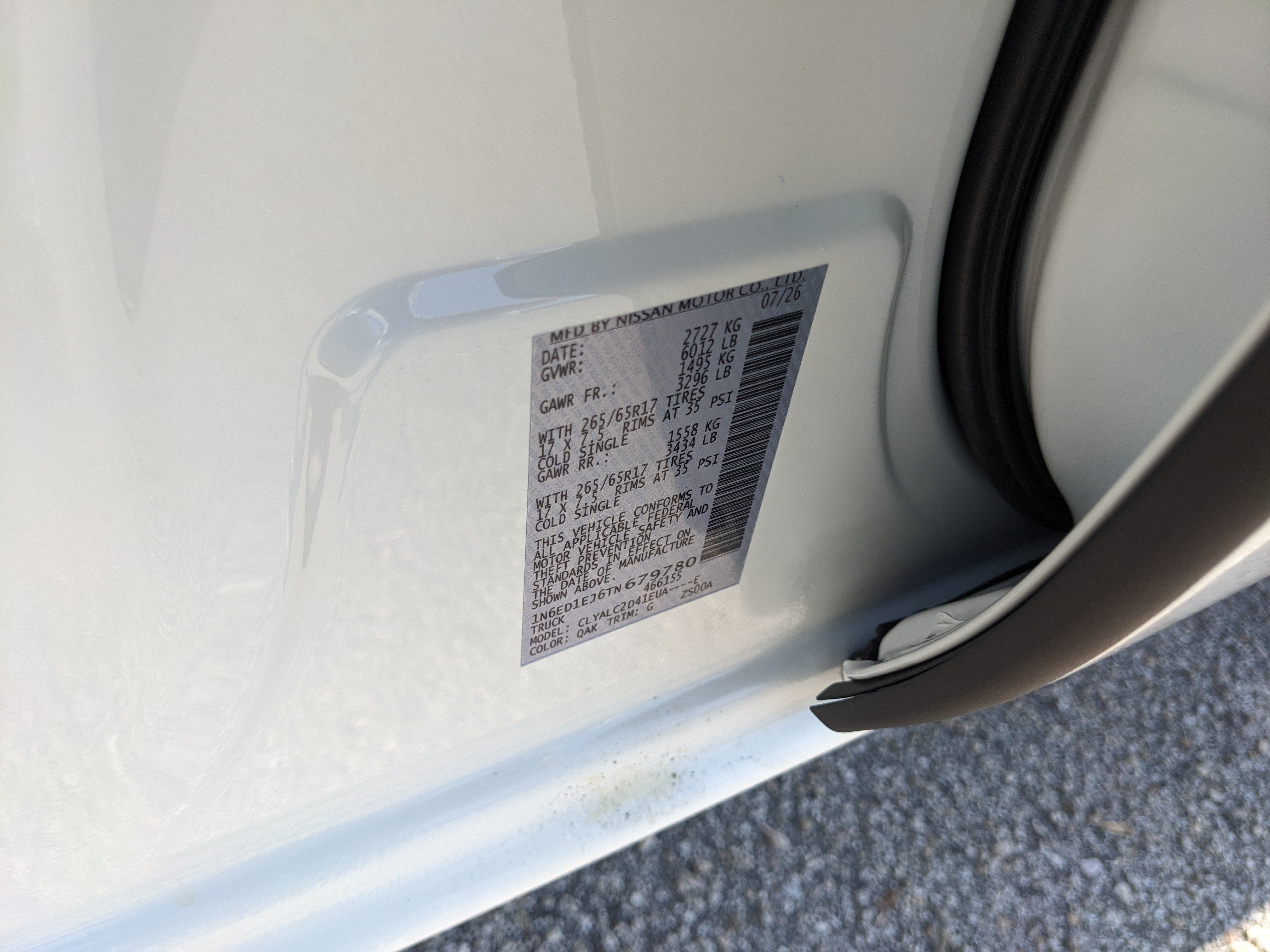 2026 Nissan Frontier SV
