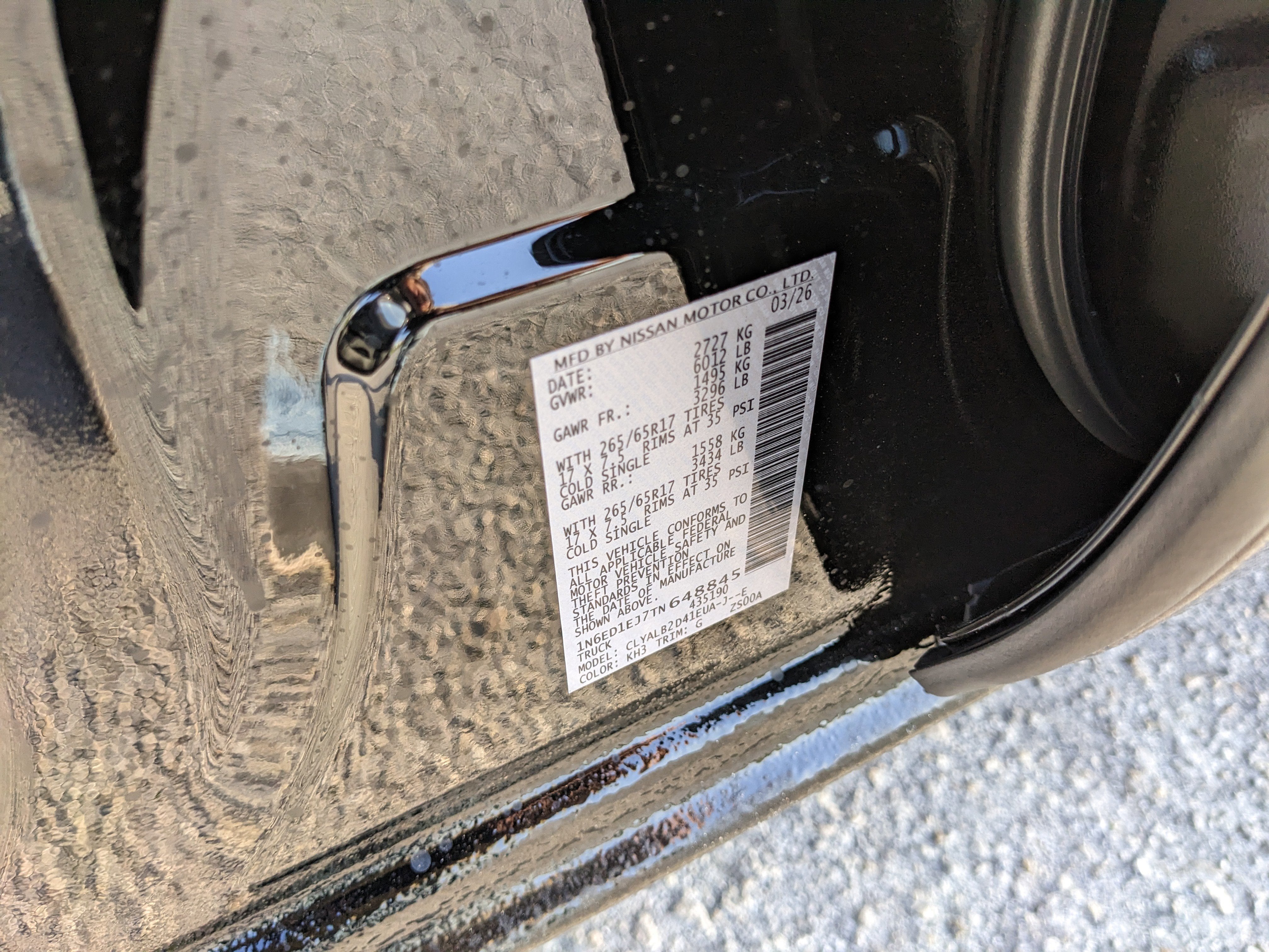 2026 Nissan Frontier SV