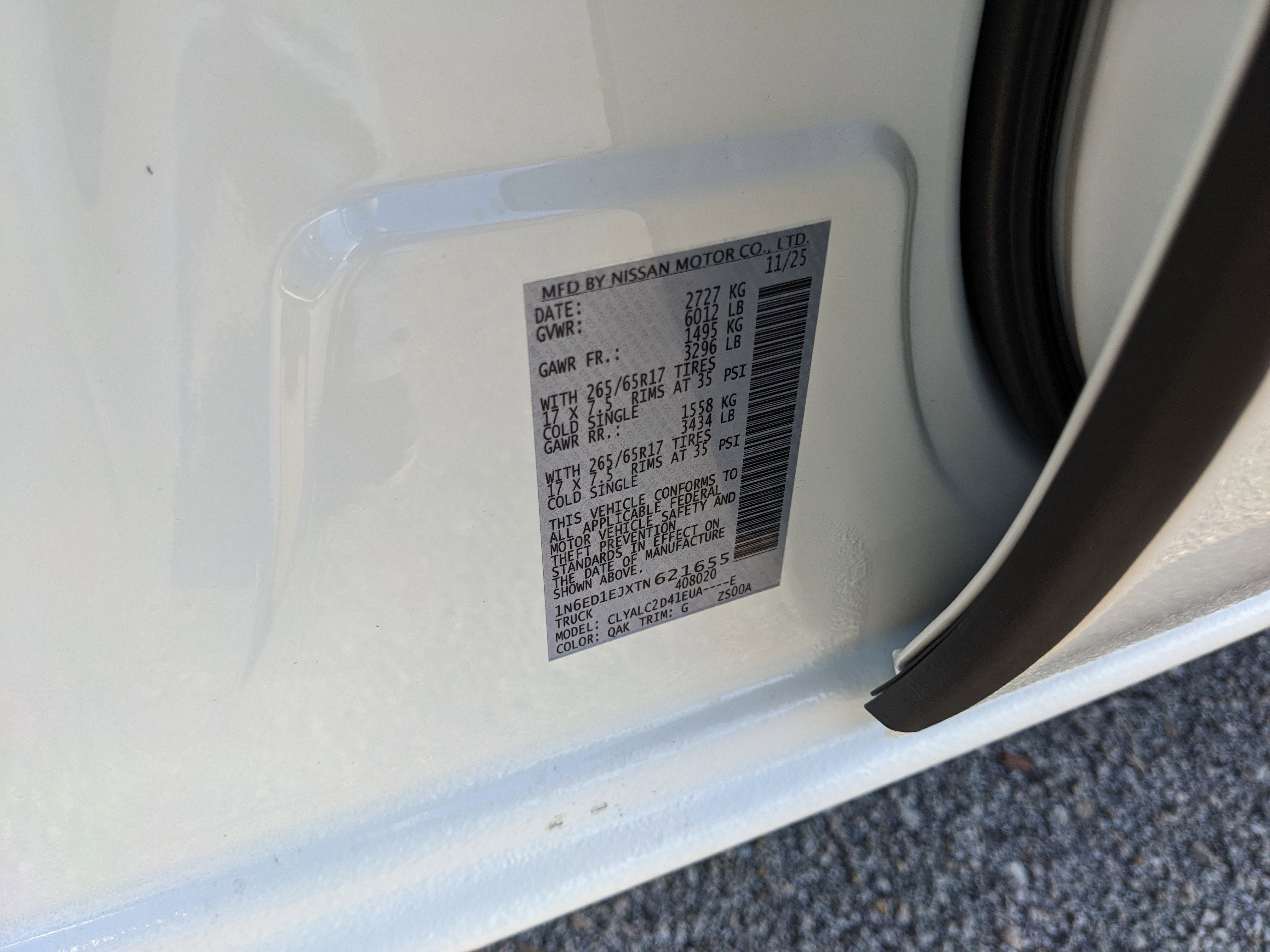 2026 Nissan Frontier SV