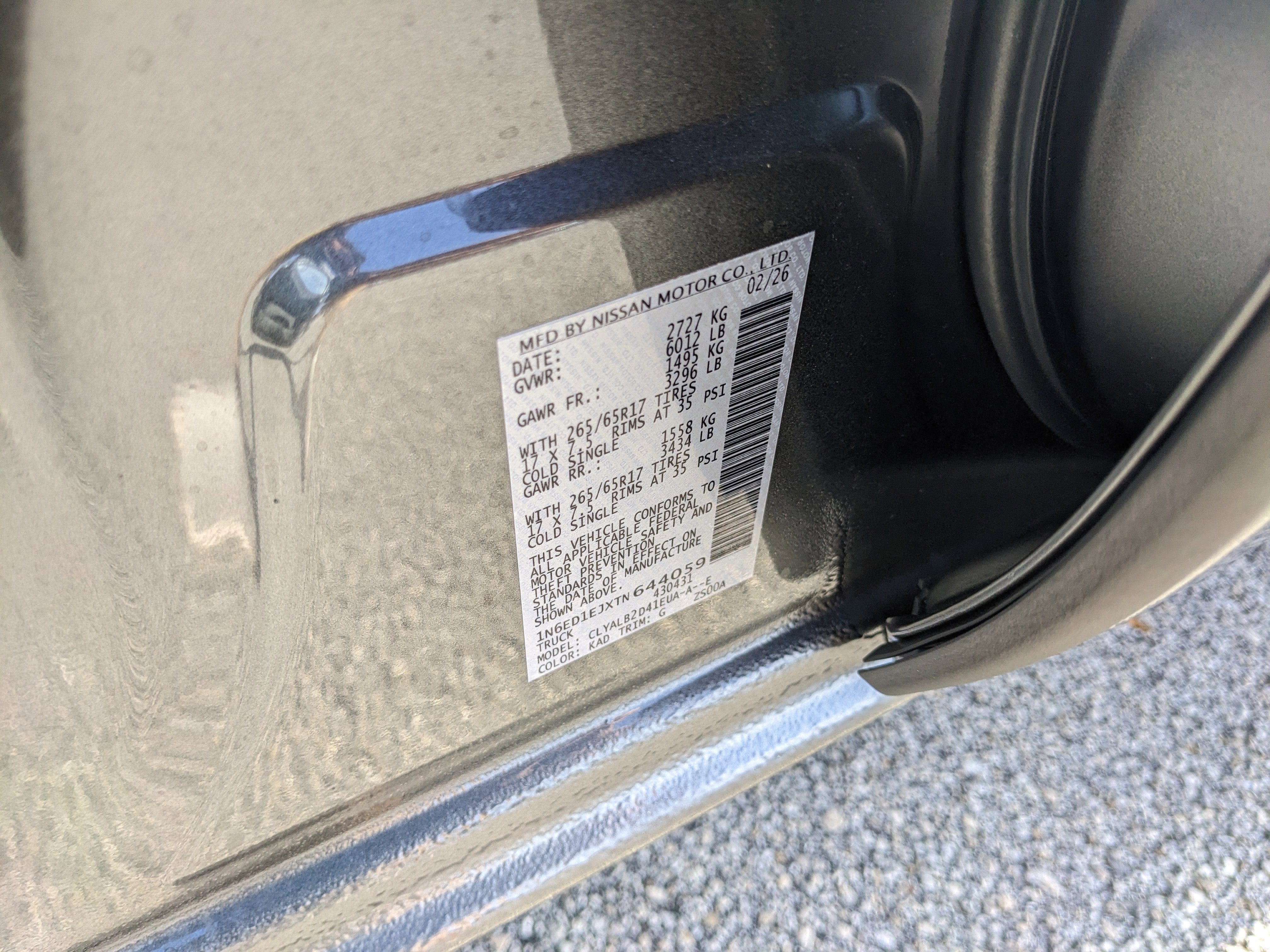 2026 Nissan Frontier SV