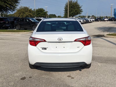 2016 Toyota Corolla LE