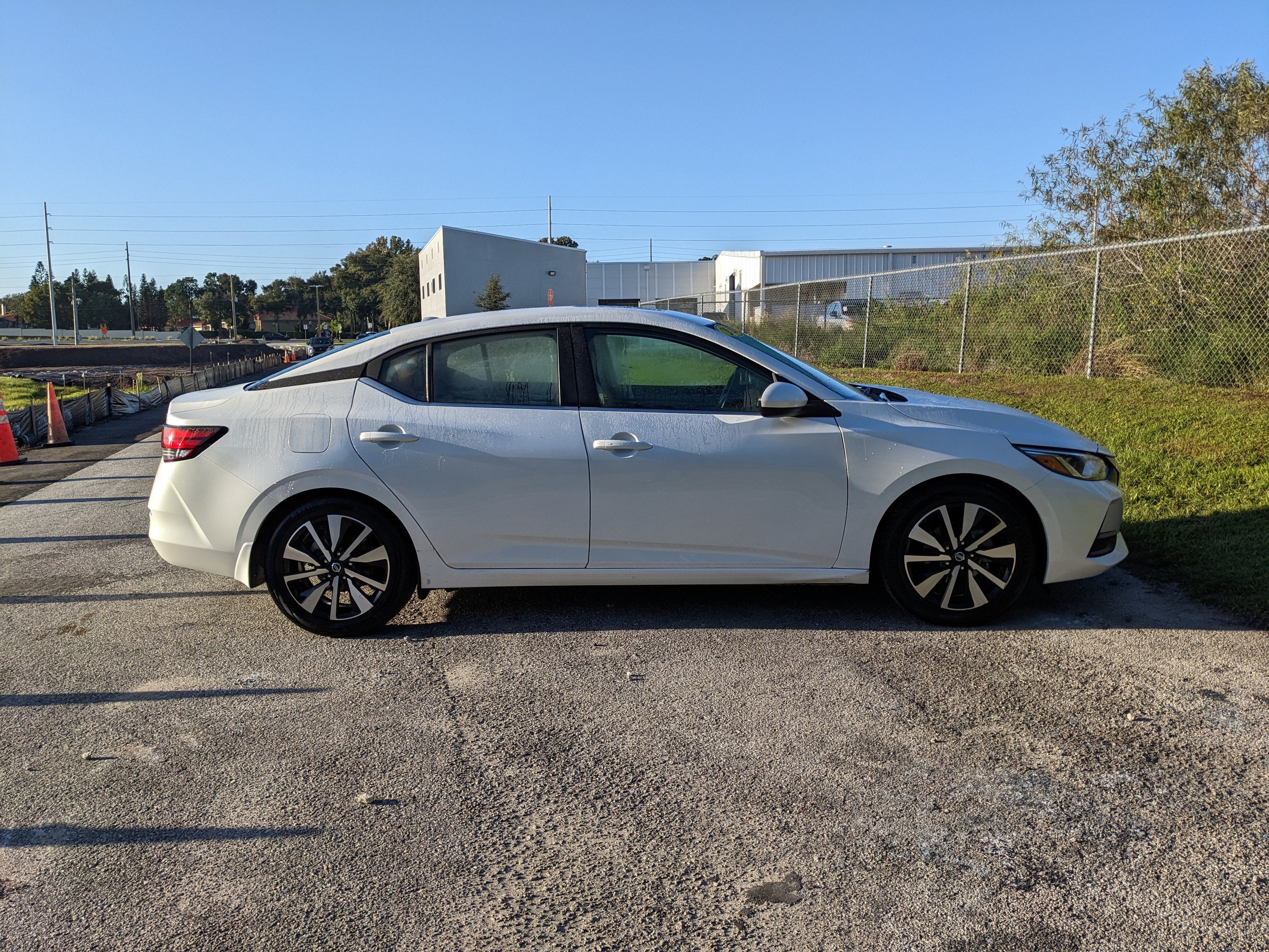 Certified 2021 Nissan Sentra SV with VIN 3N1AB8CV6MY295687 for sale in Winter Haven, FL