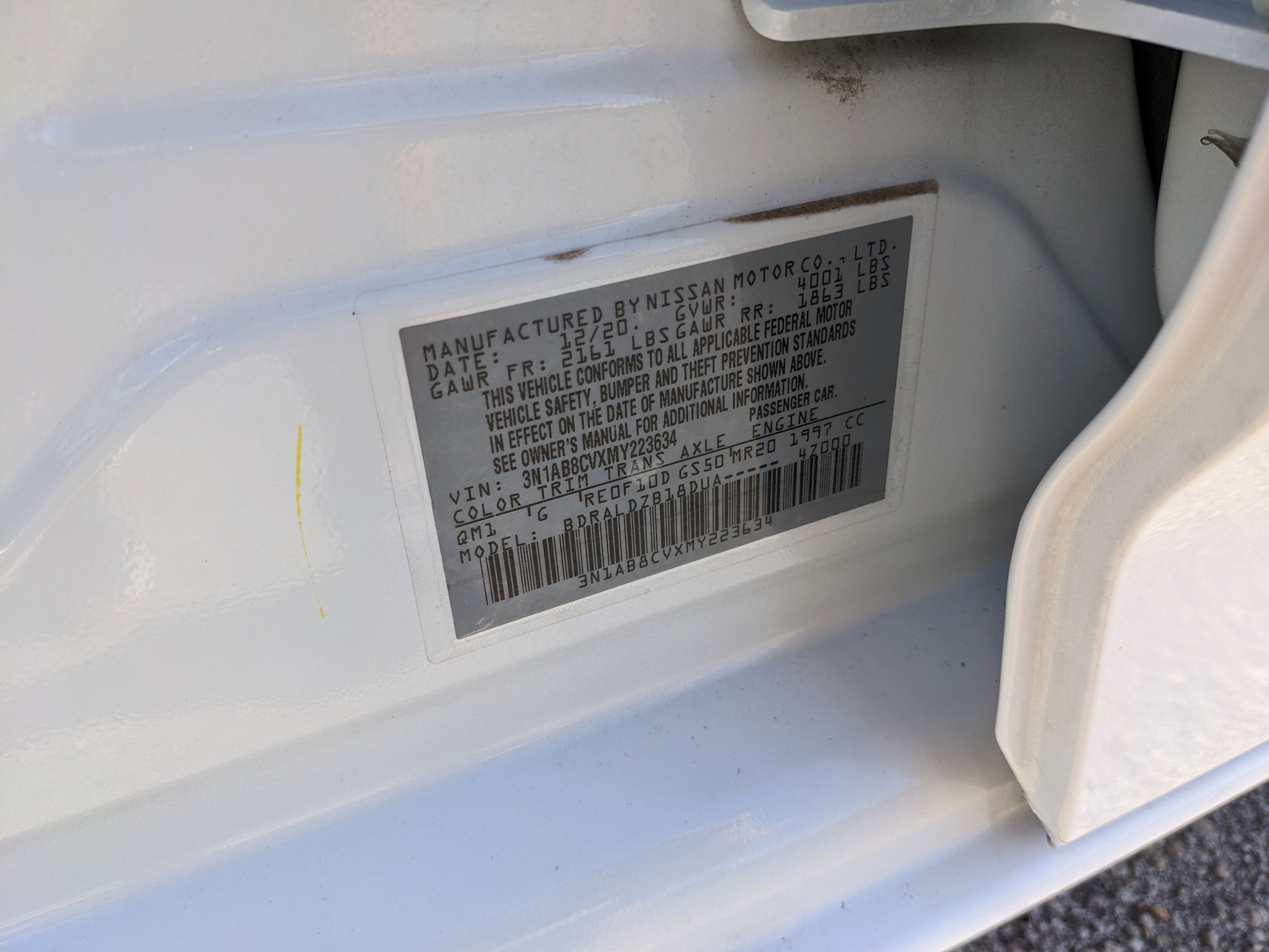 2021 Nissan Sentra SV