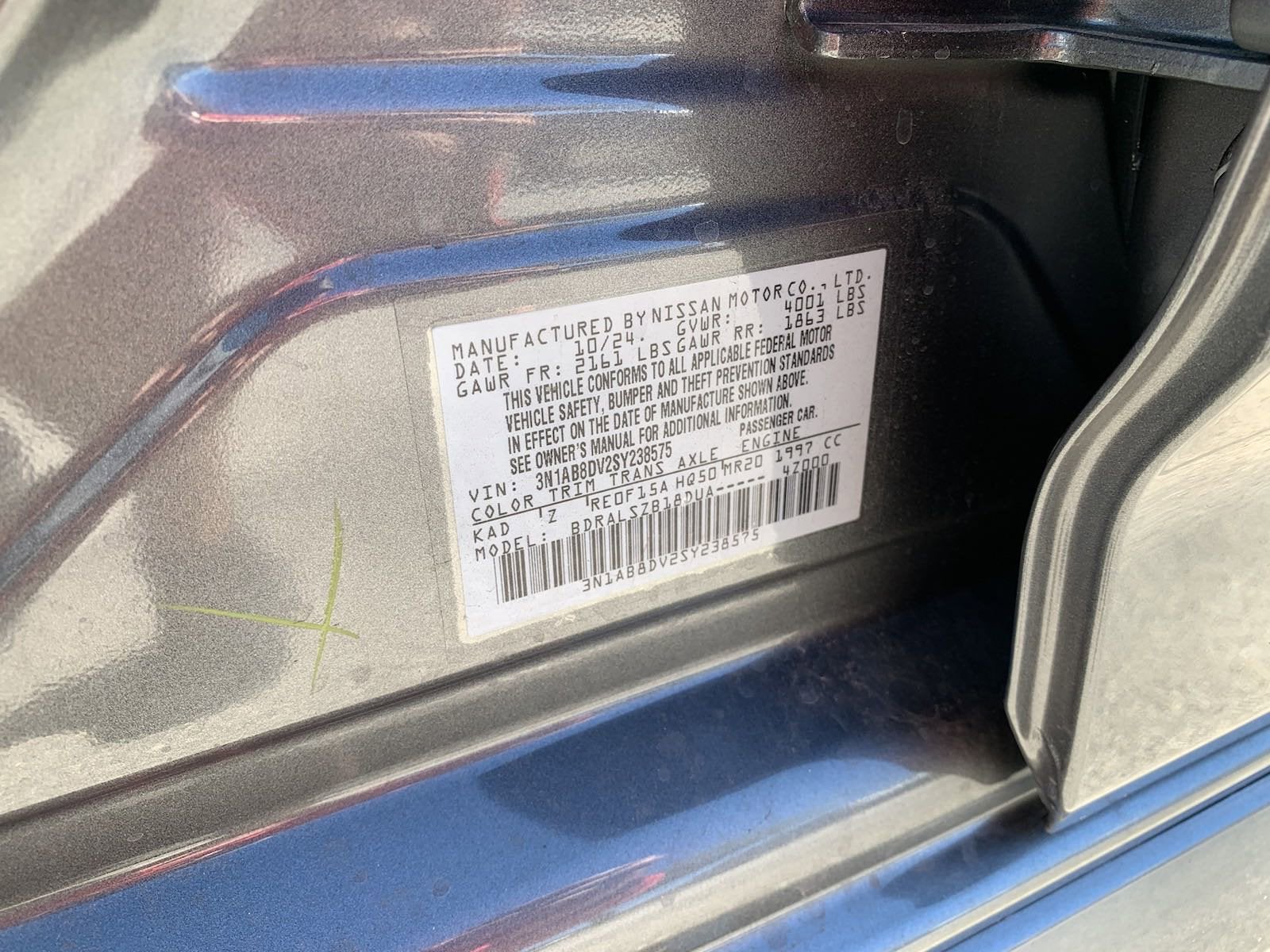 2025 Nissan Sentra SR