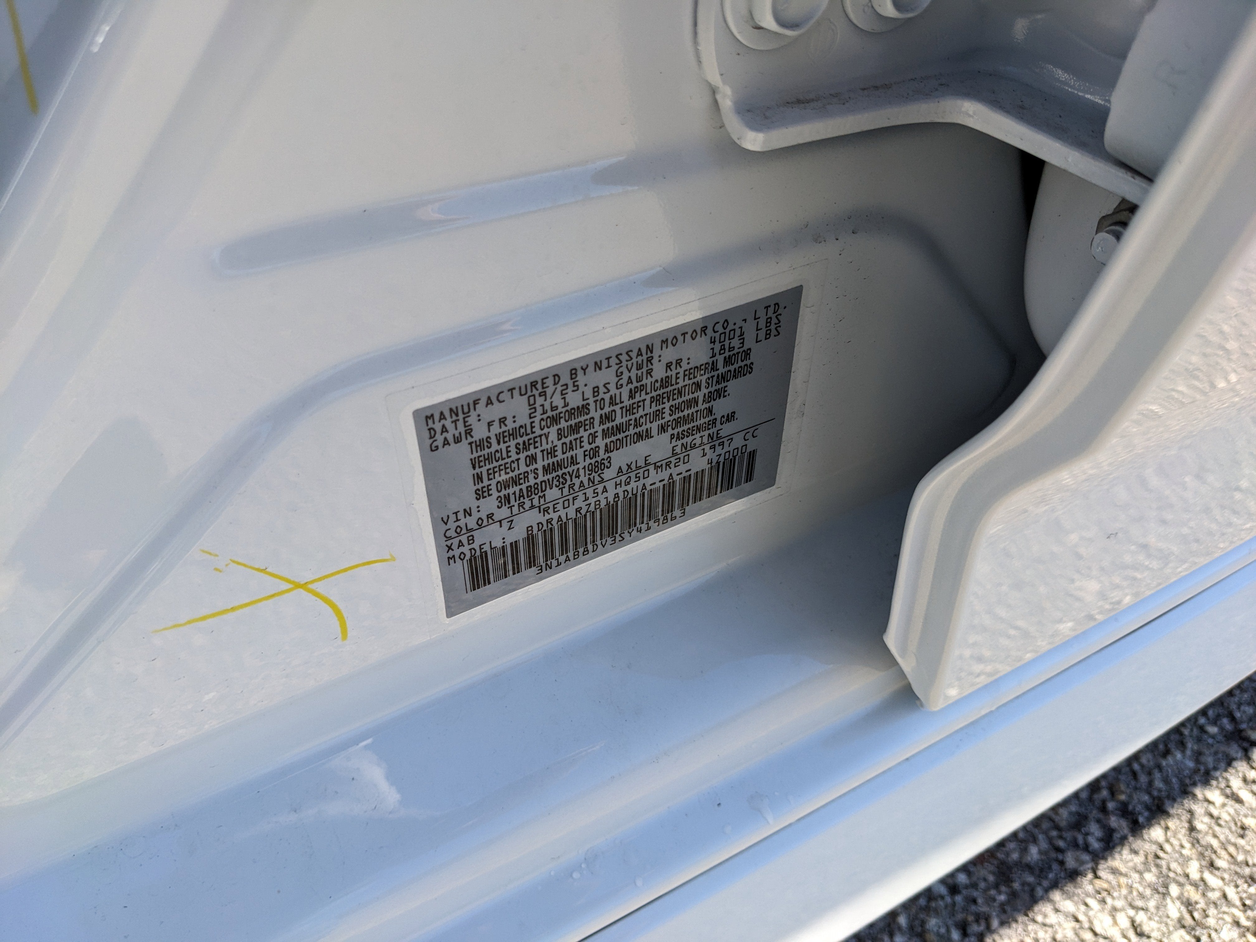 2025 Nissan Sentra SR