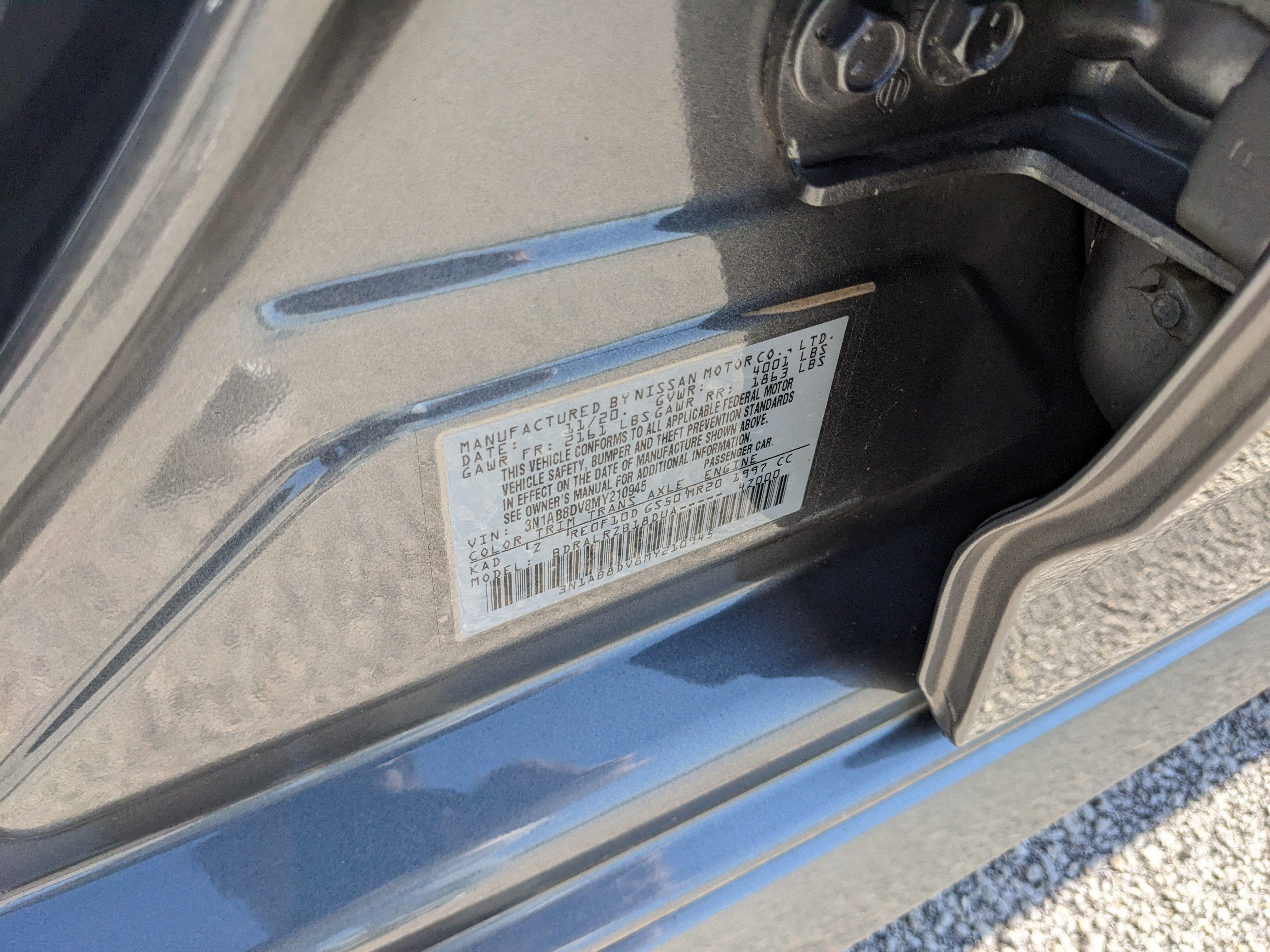 2021 Nissan Sentra SR