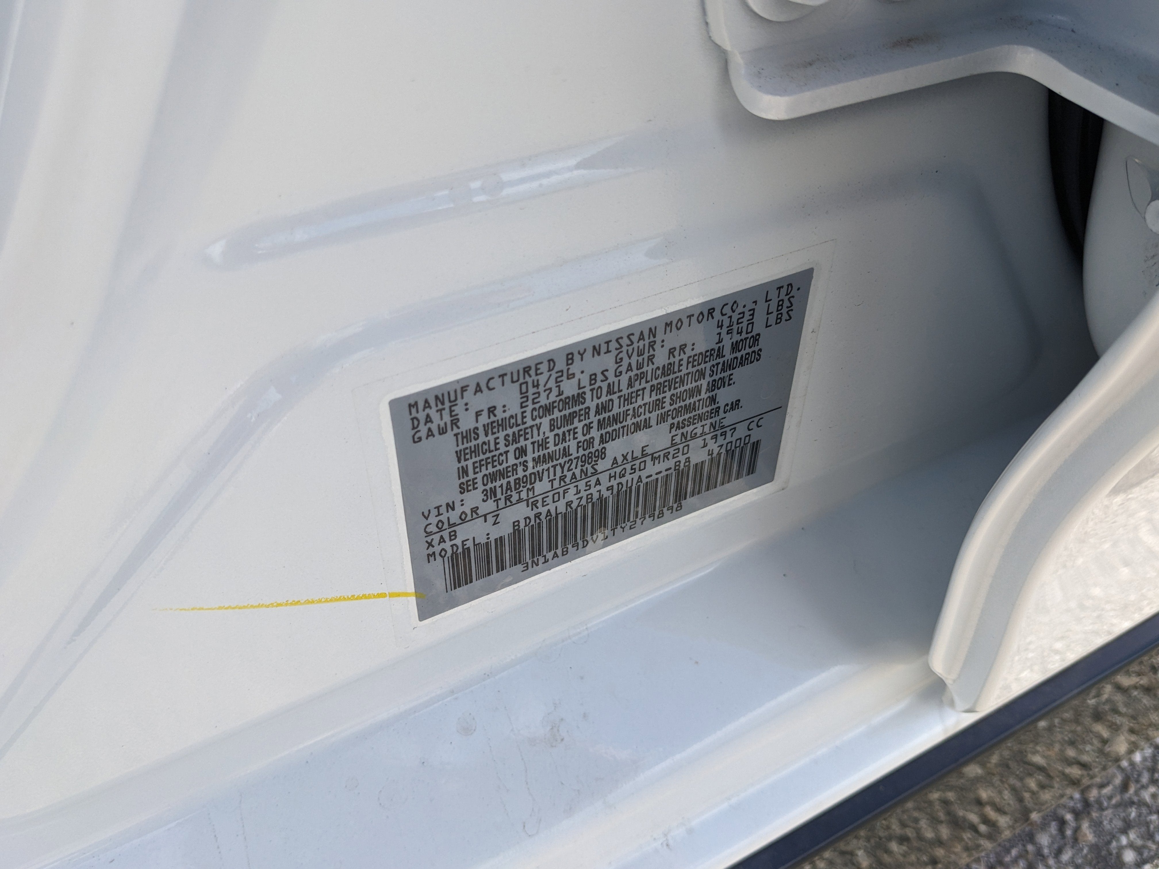 2026 Nissan Sentra SR