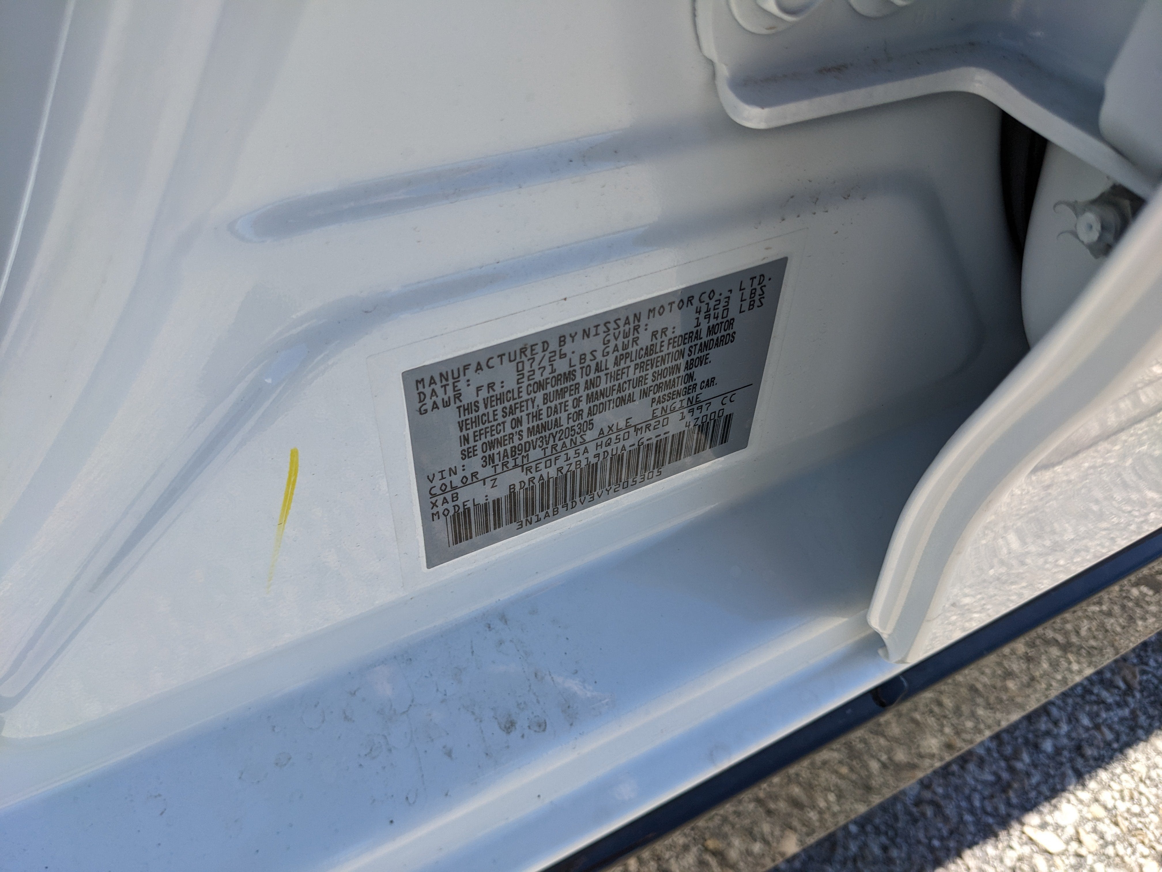 2027 Nissan Sentra SR