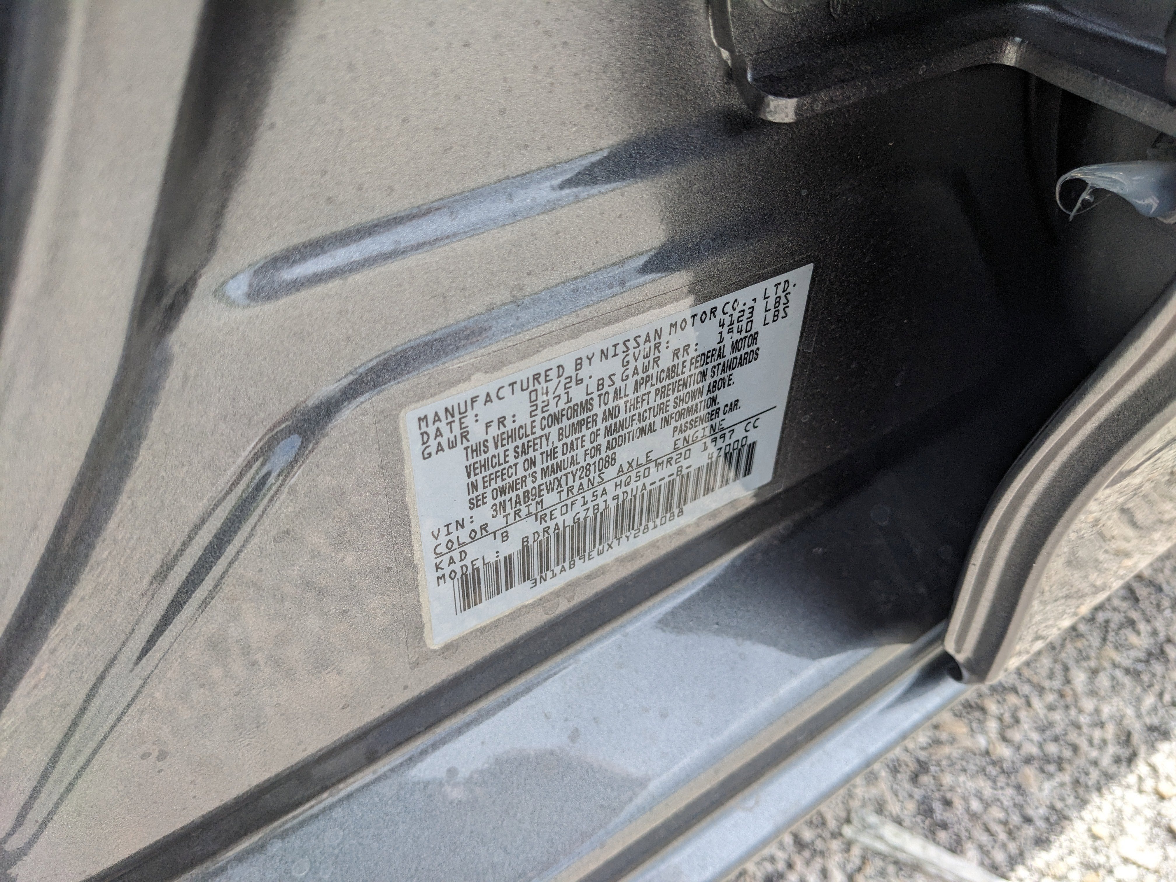2026 Nissan Sentra SL