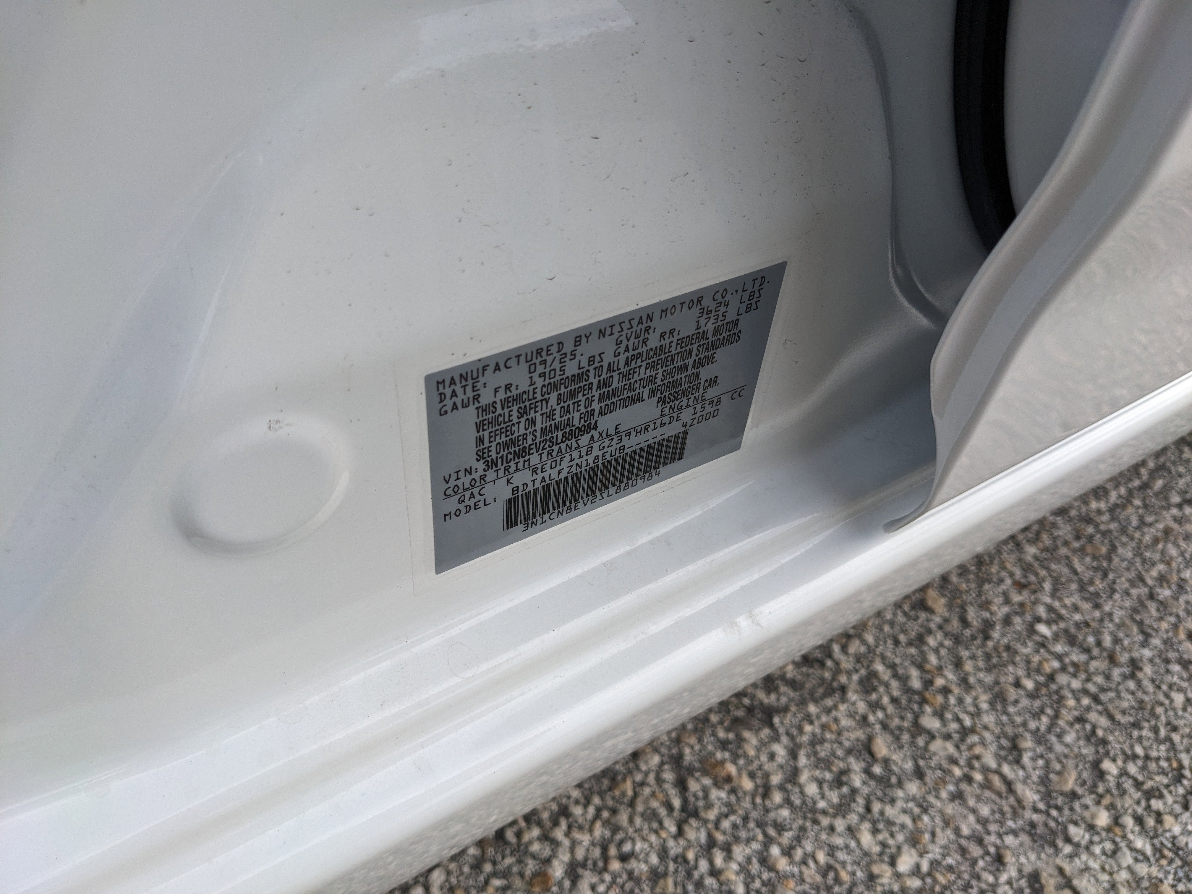 2025 Nissan Versa SV