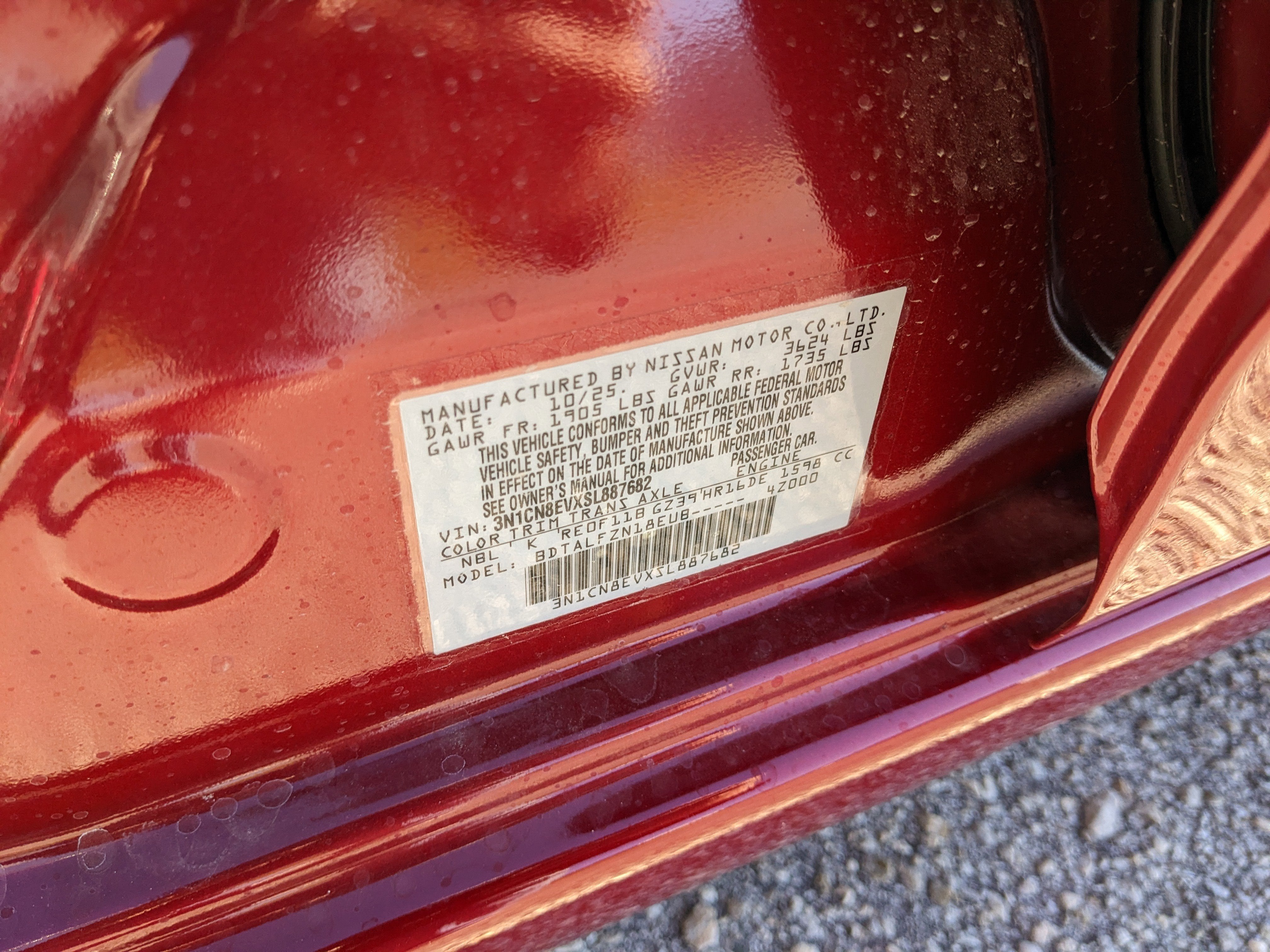 2025 Nissan Versa SV