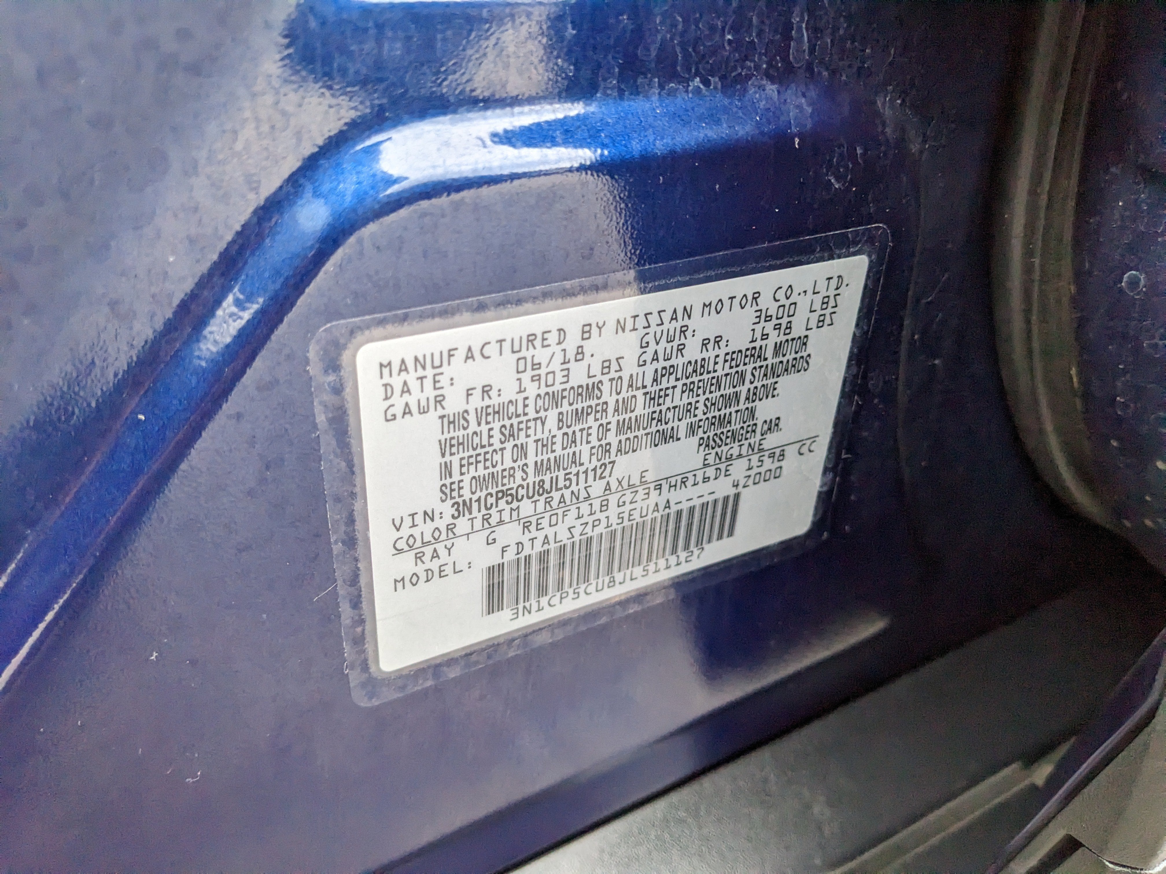 2018 Nissan Kicks SV