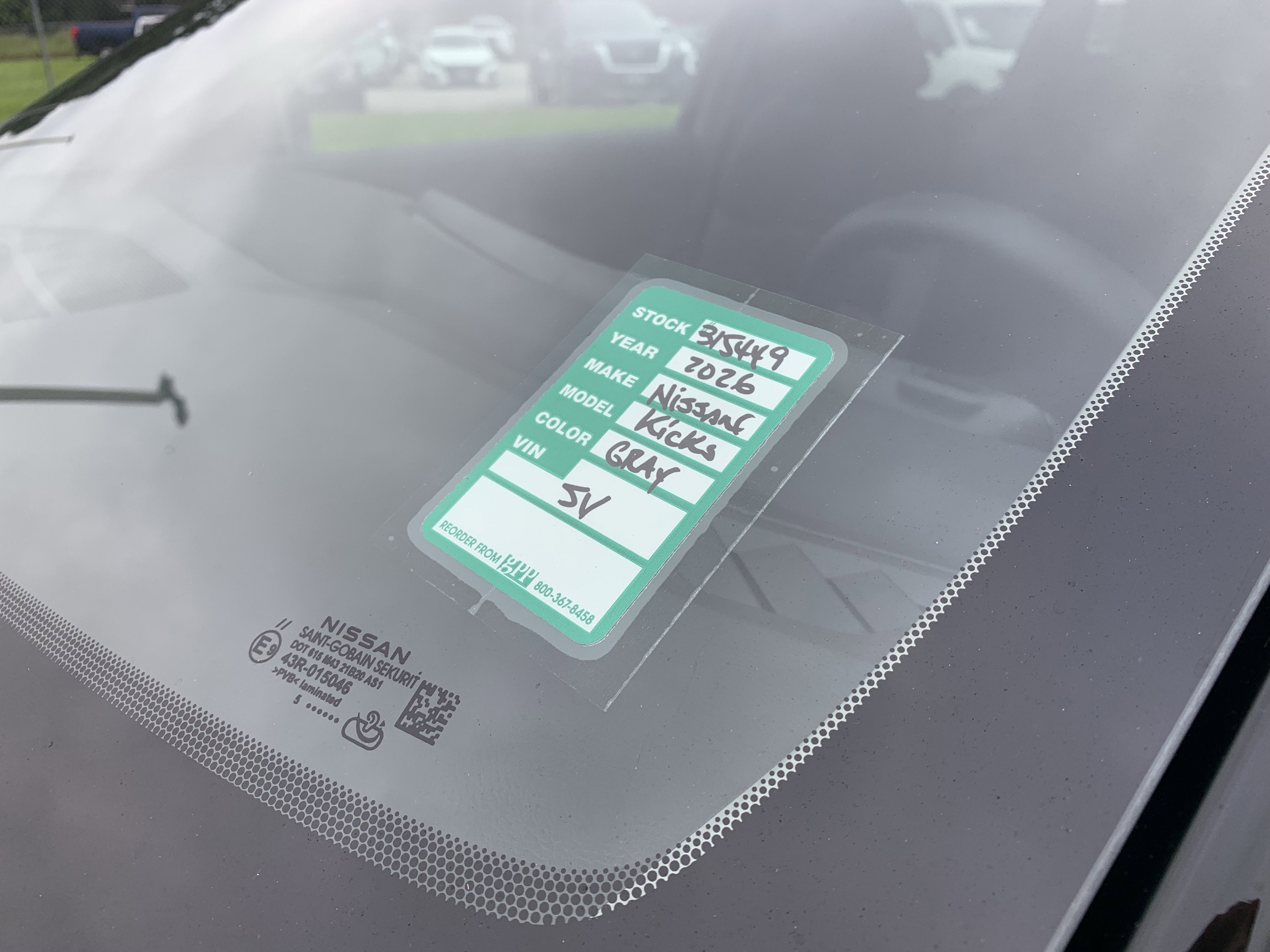 2026 Nissan Kicks SV