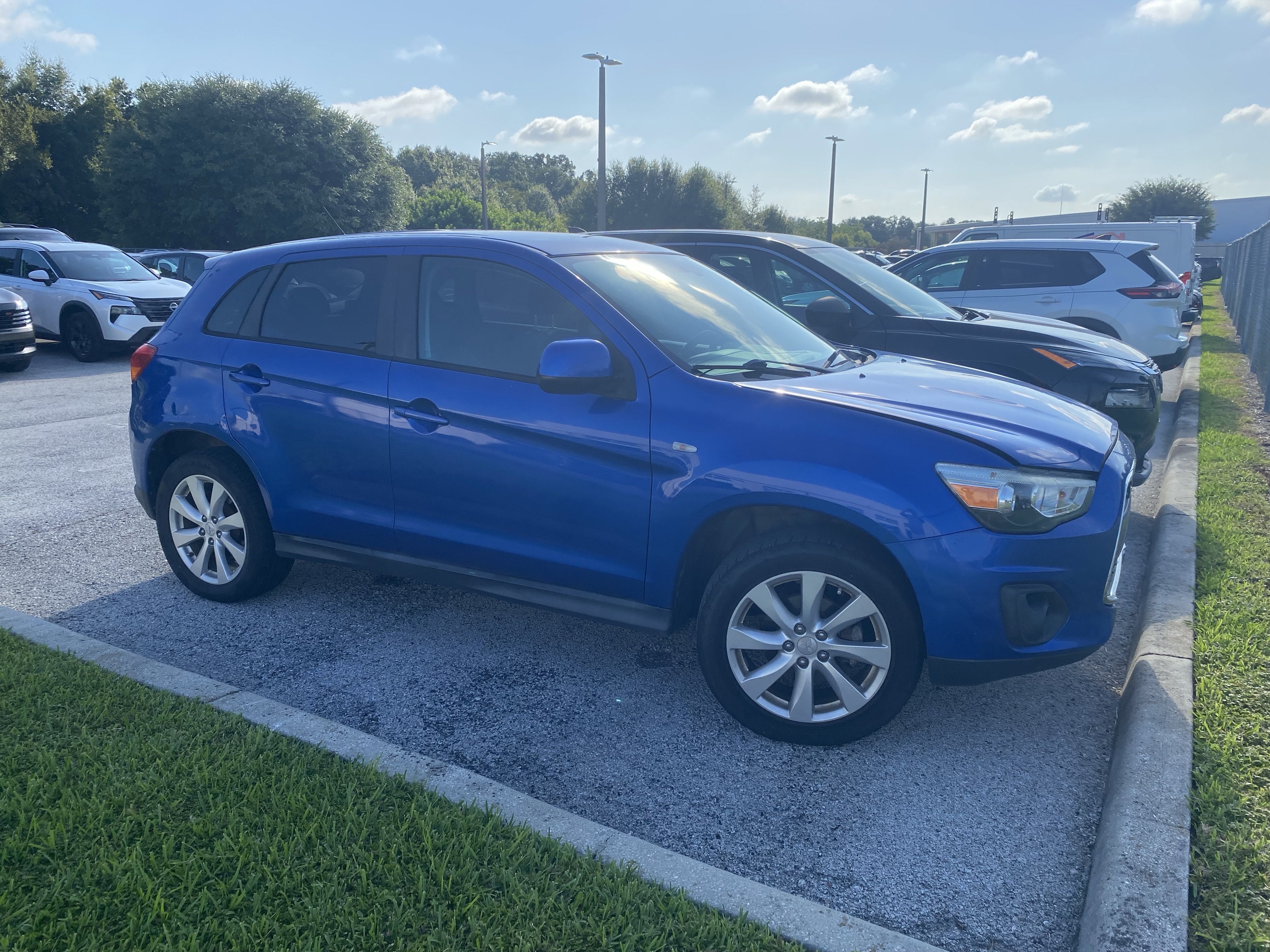 Used 2015 Mitsubishi Outlander Sport ES with VIN 4A4AP3AU2FE024887 for sale in Winter Haven, FL