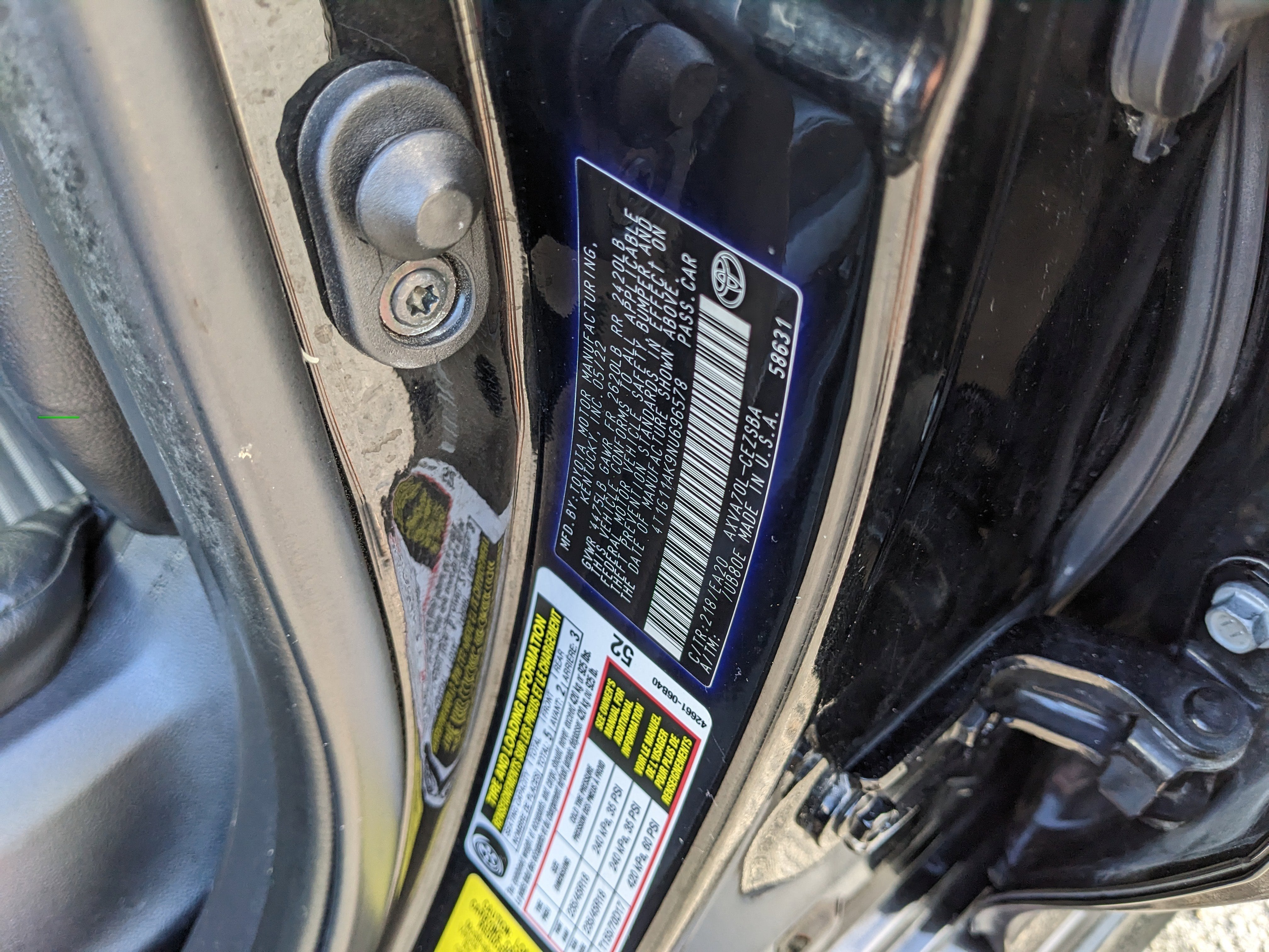 2022 Toyota Camry SE