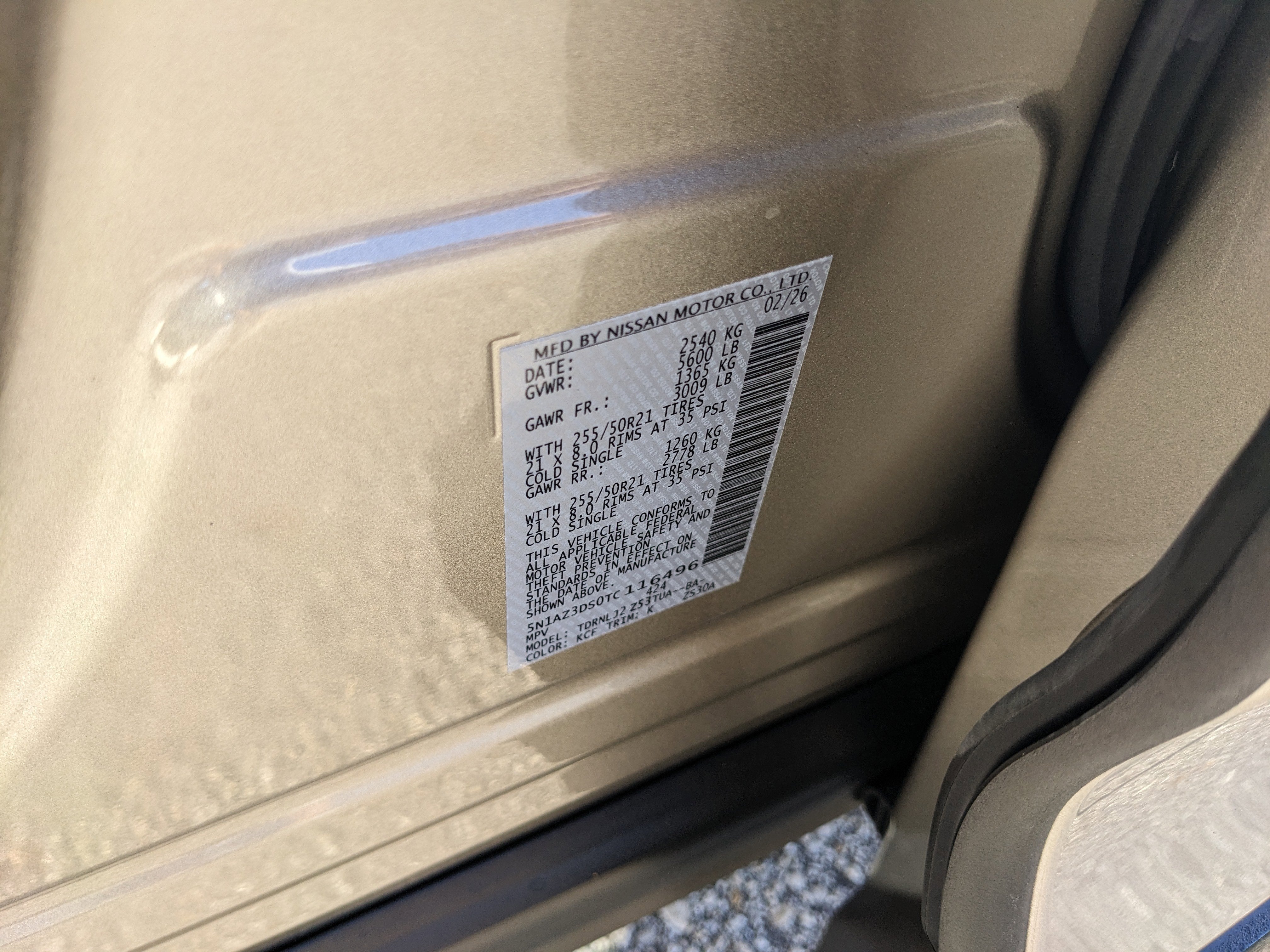 2026 Nissan Murano Platinum