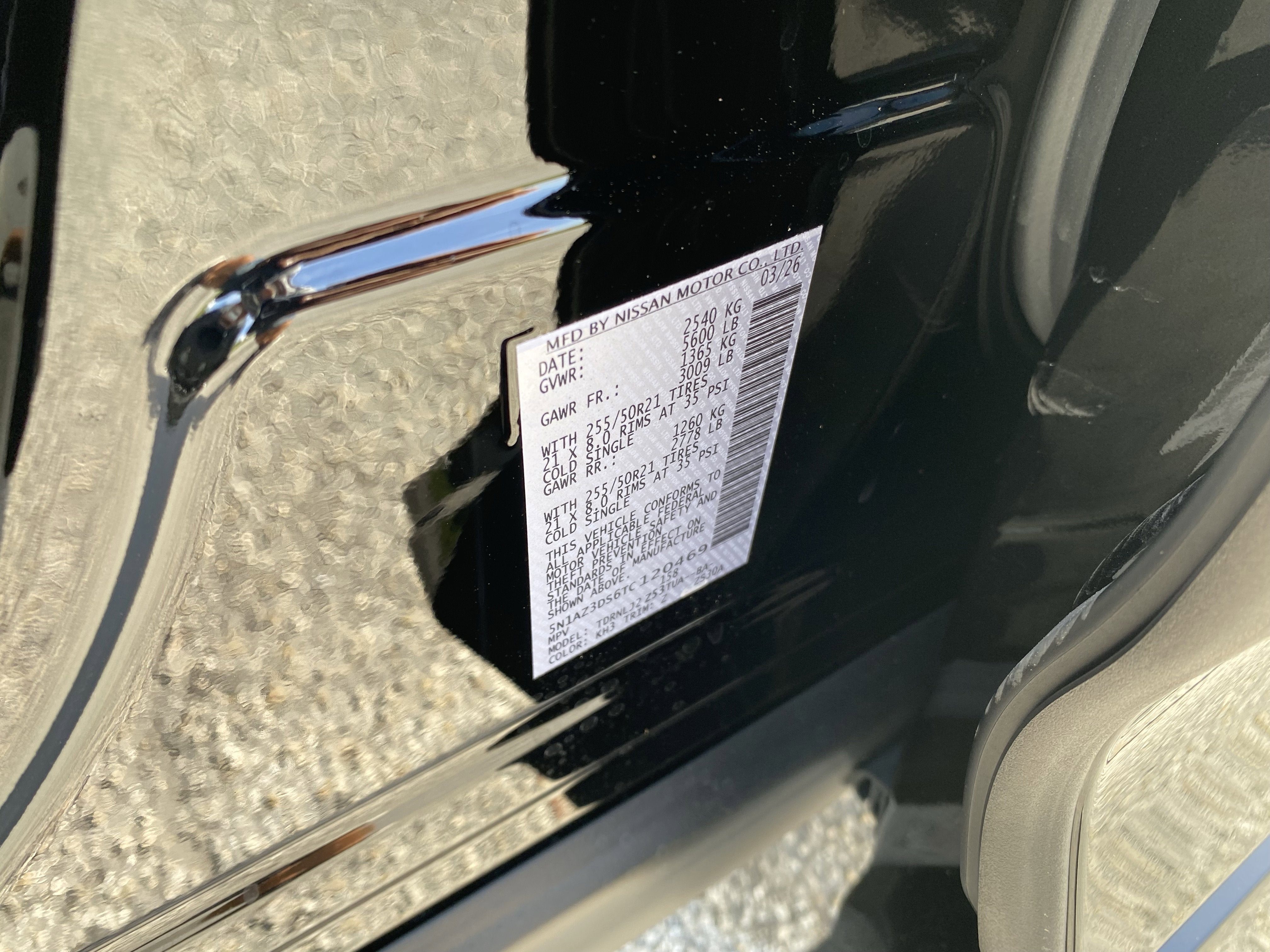2026 Nissan Murano Platinum