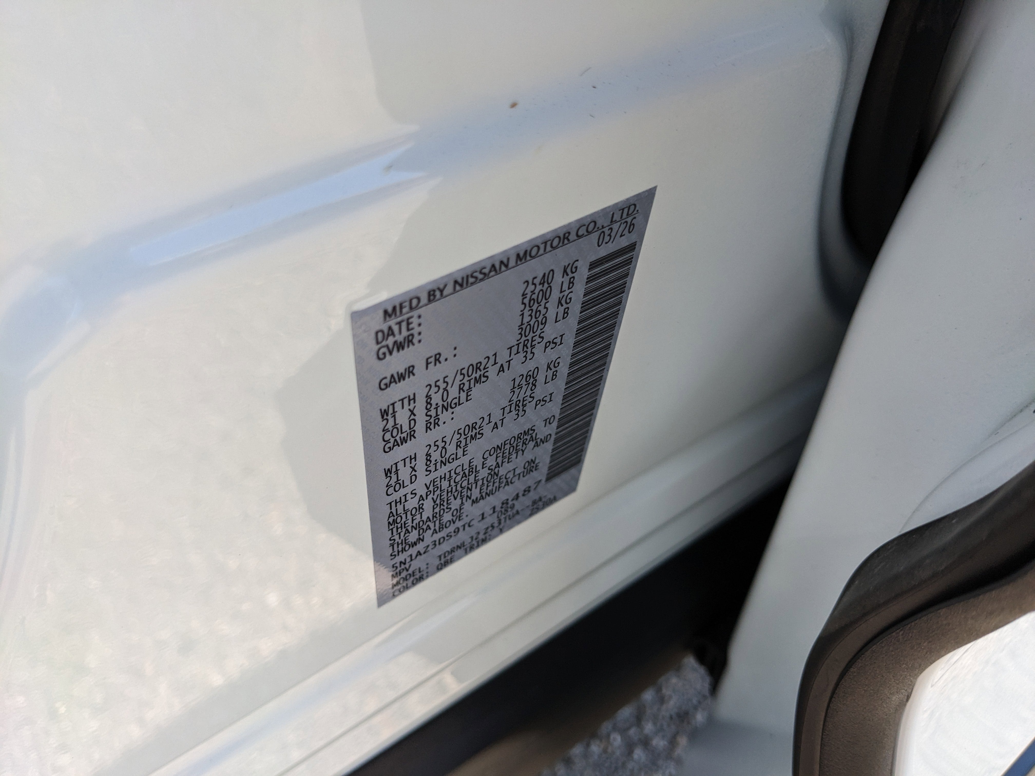 2026 Nissan Murano Platinum