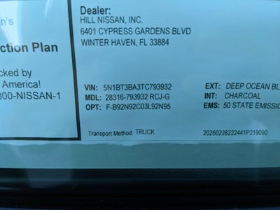 2026 Nissan Rogue Dark Armor