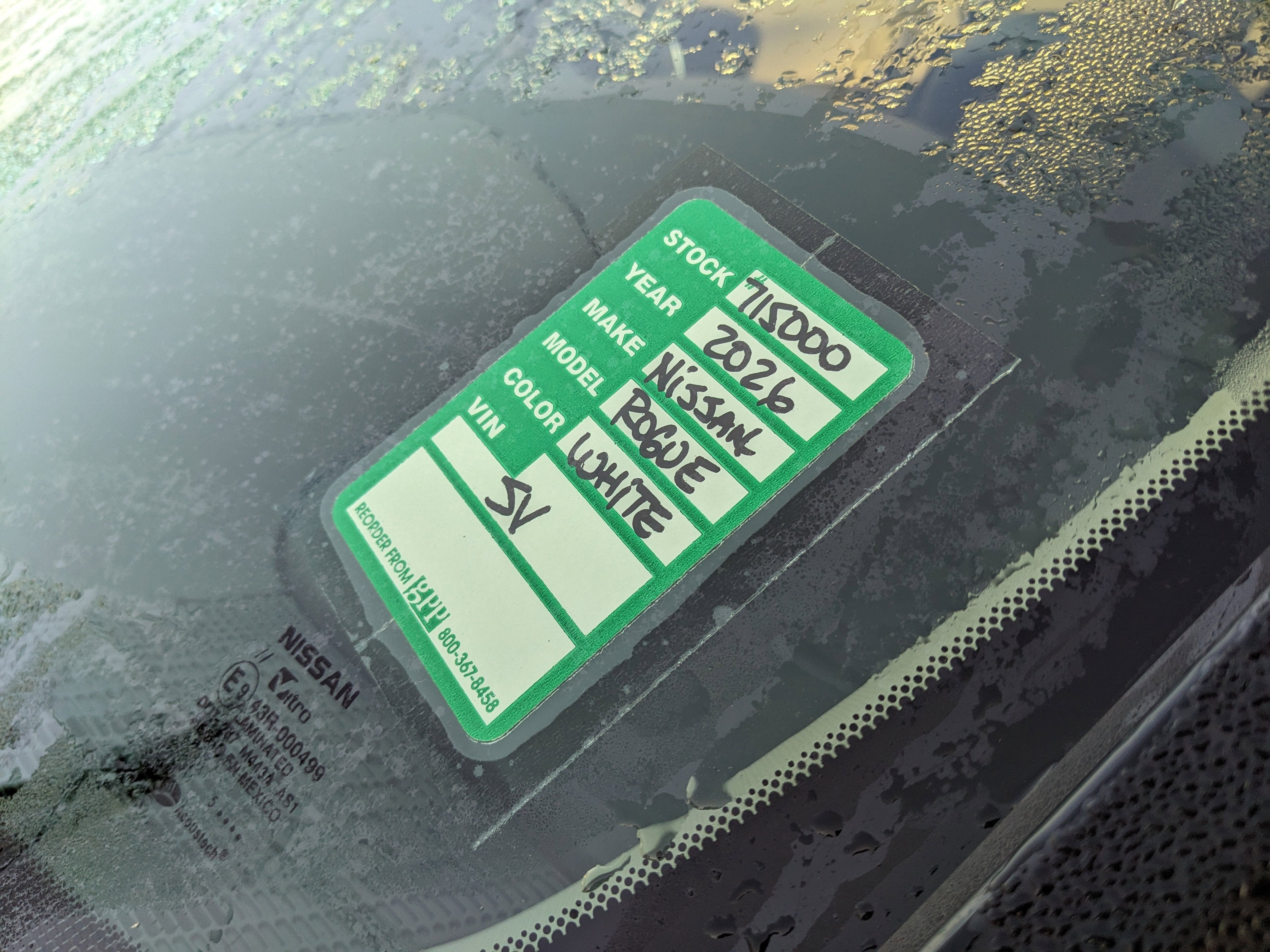 2026 Nissan Rogue SV