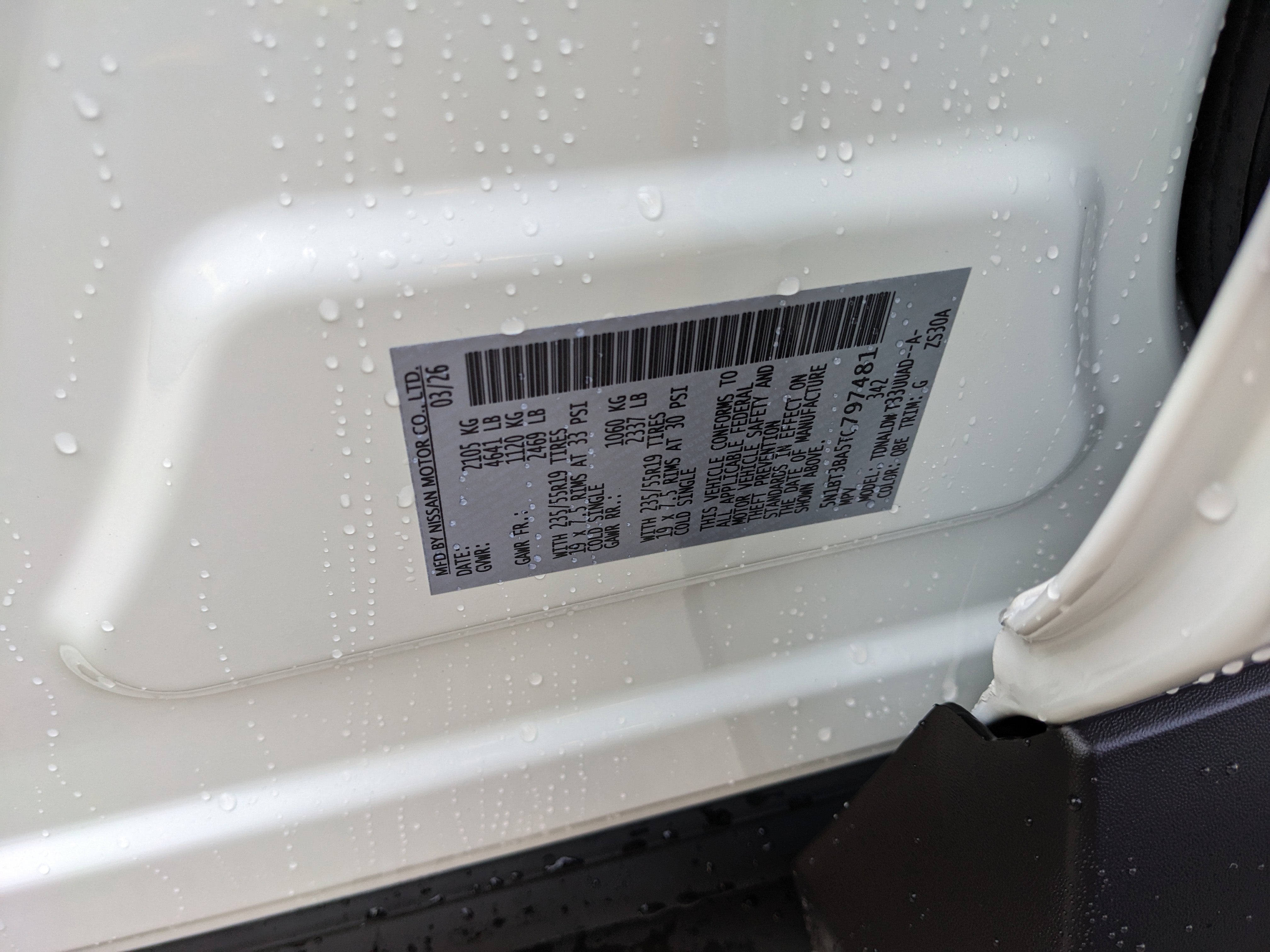 2026 Nissan Rogue Dark Armor