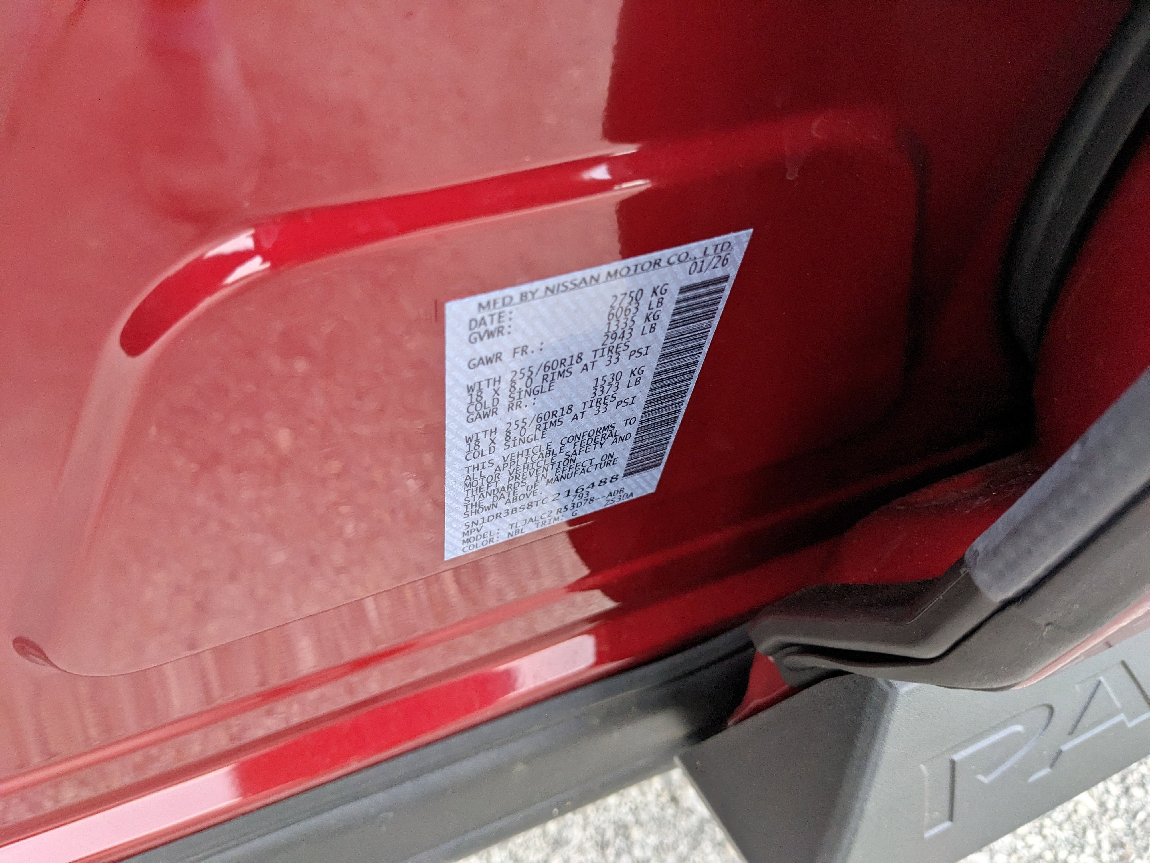 2026 Nissan Pathfinder SV