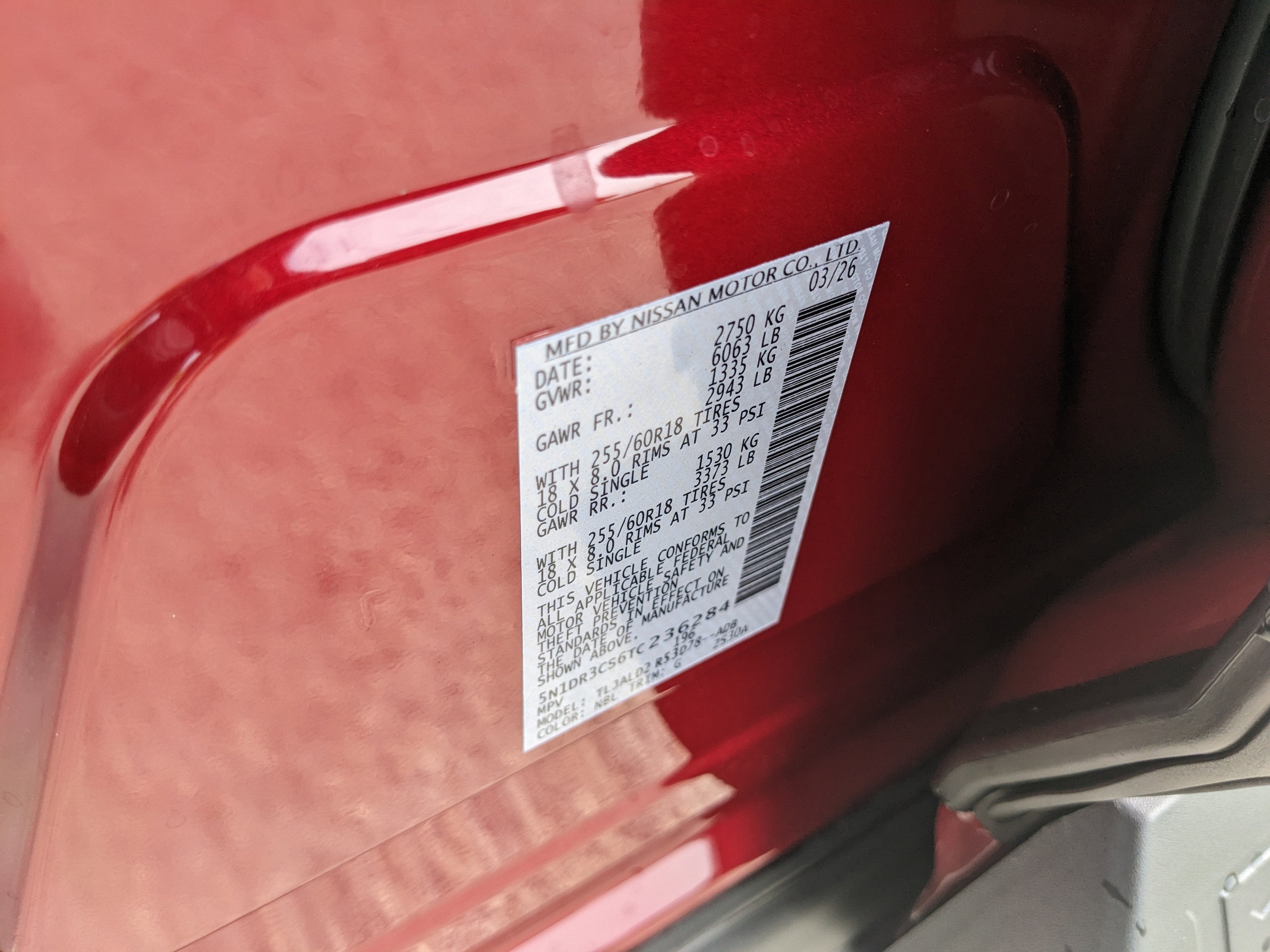 2026 Nissan Pathfinder SL