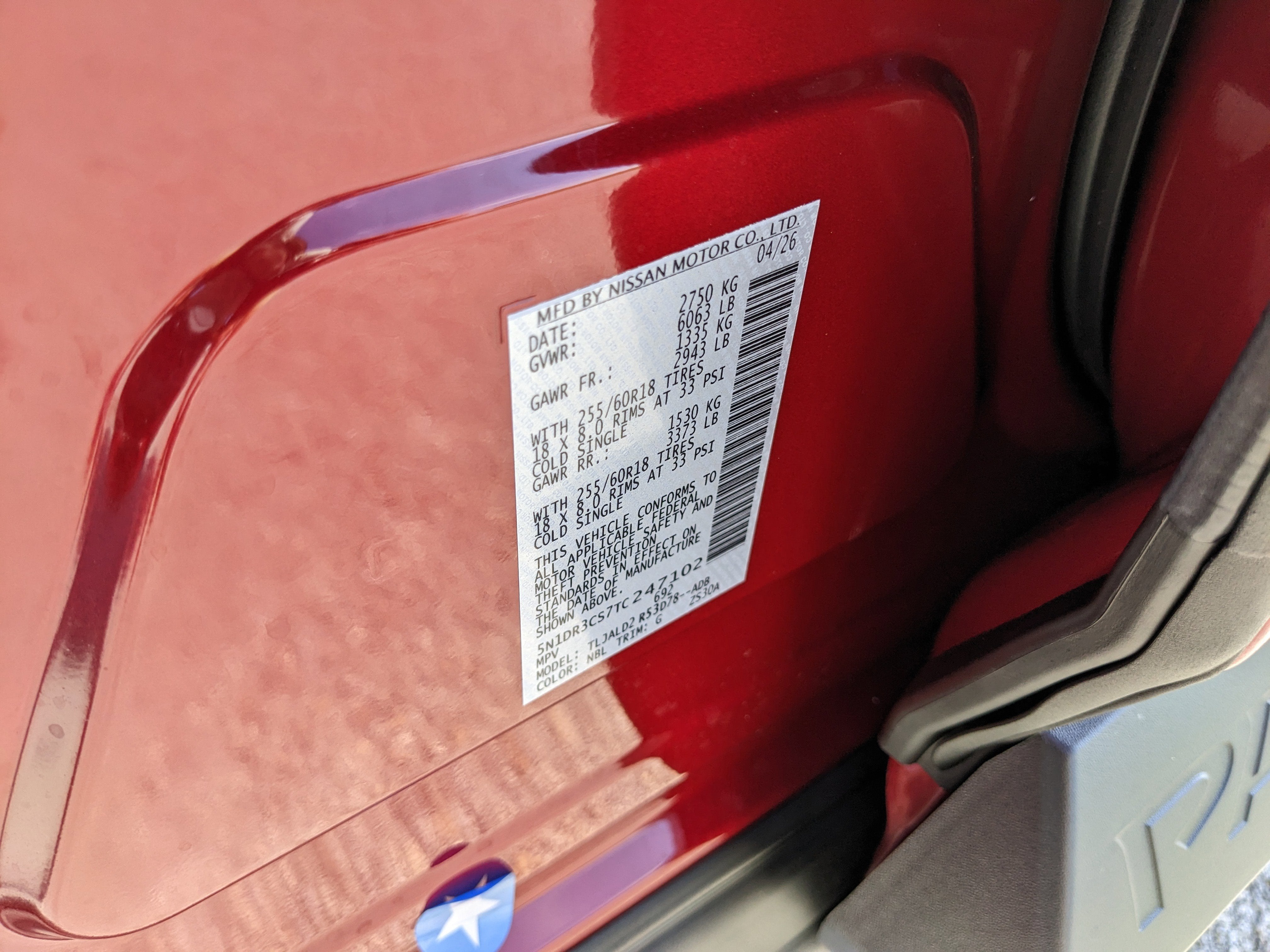 2026 Nissan Pathfinder SL