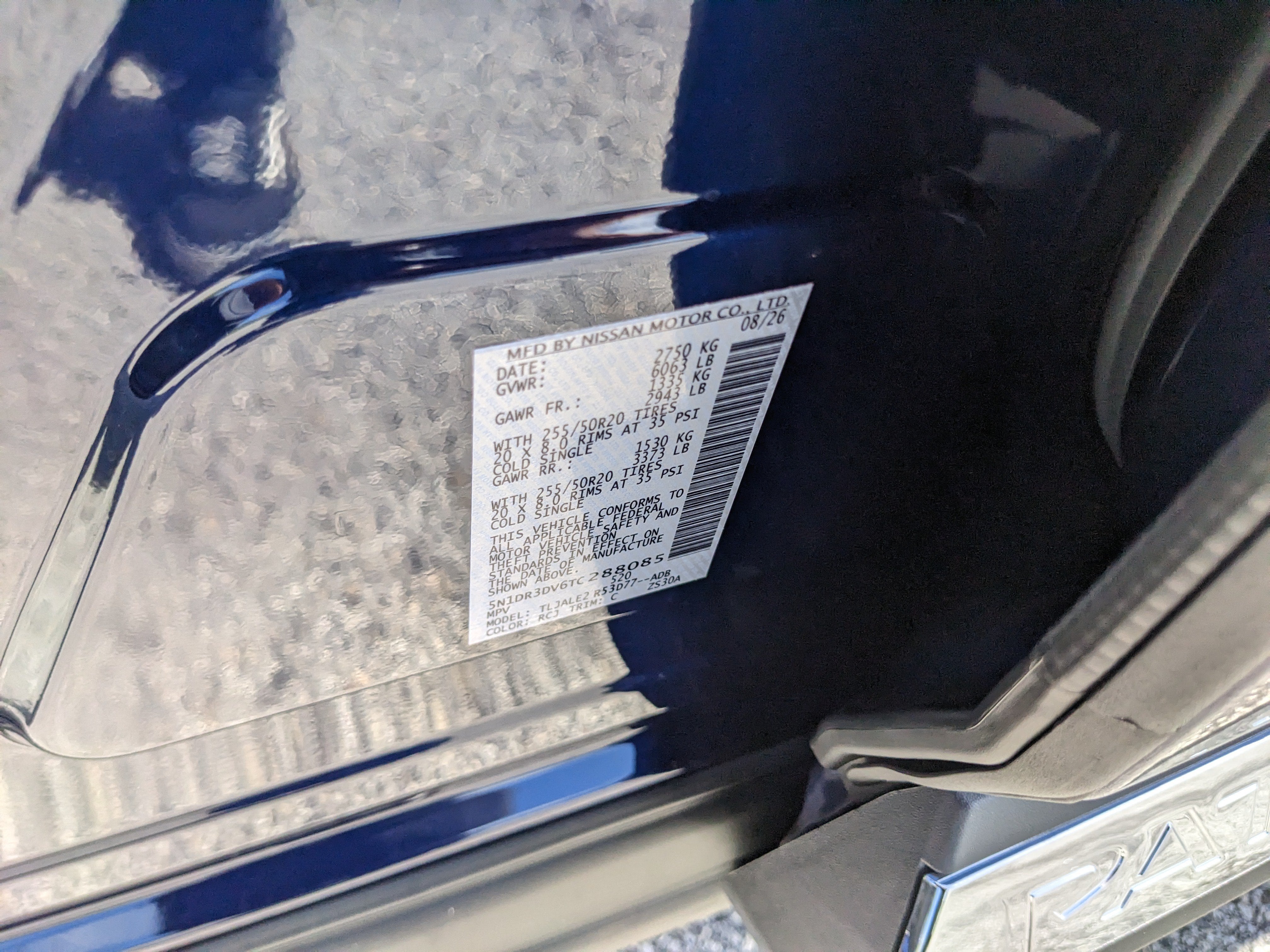2026 Nissan Pathfinder Platinum