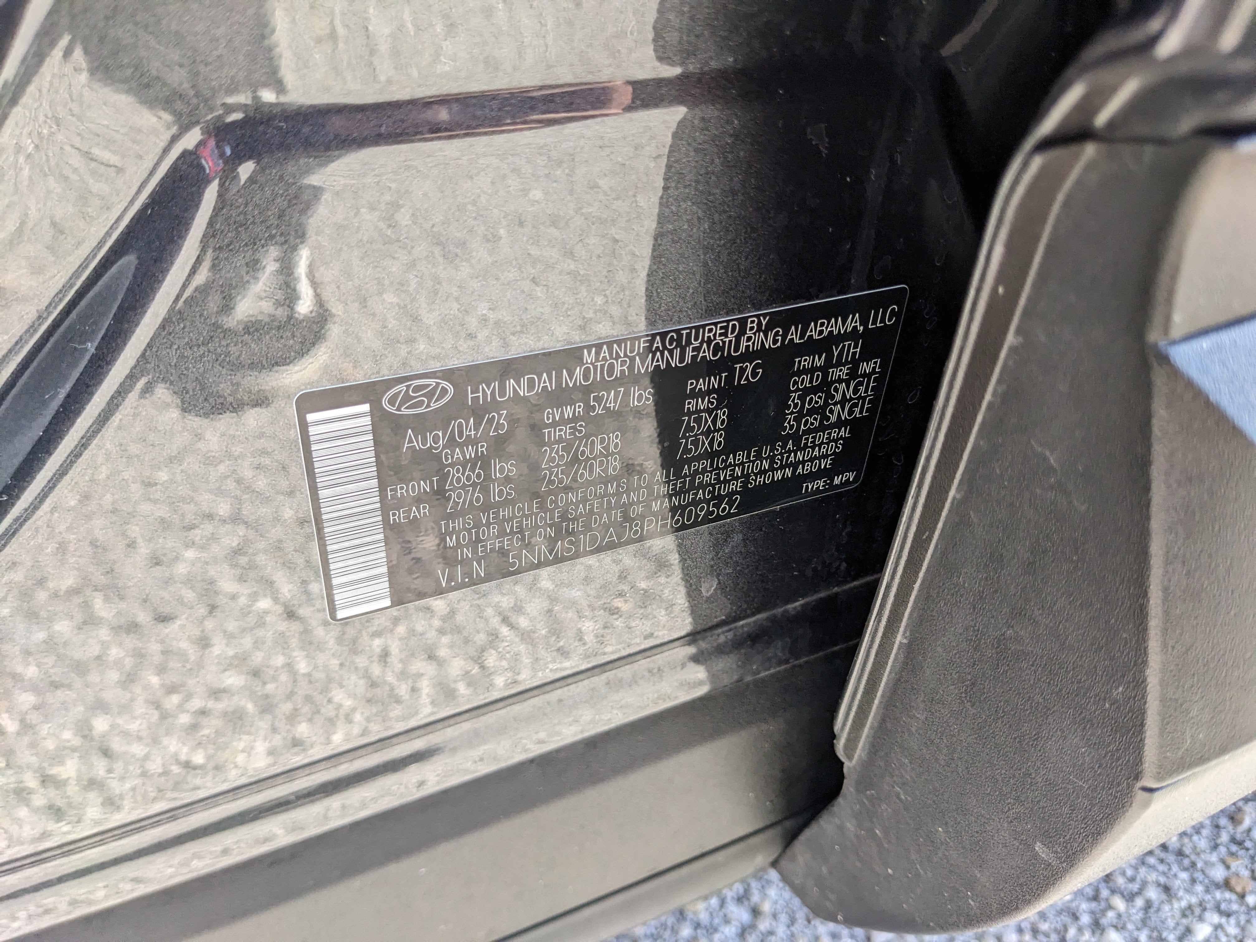 2023 Hyundai Santa Fe SE
