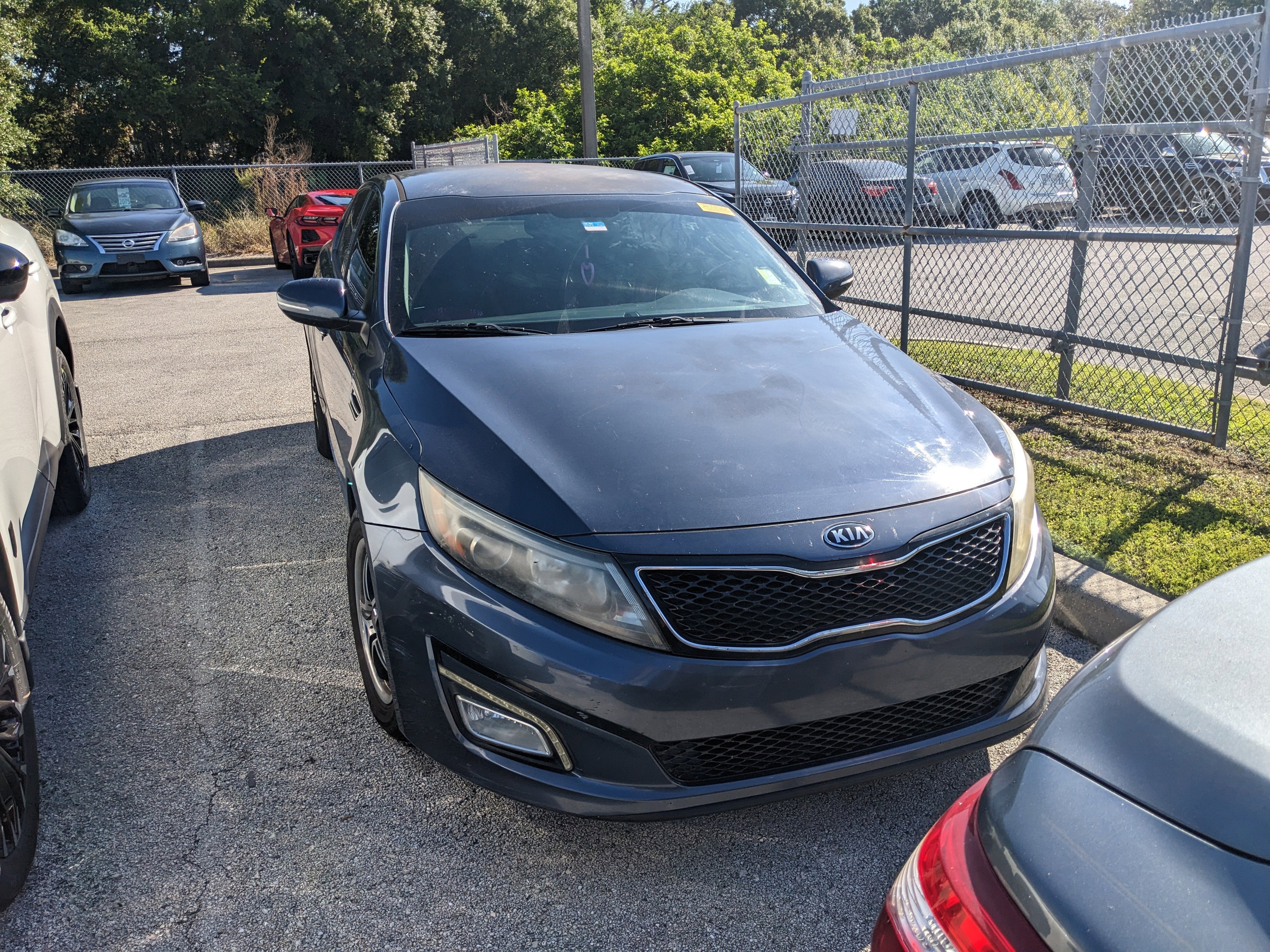 Used 2015 Kia Optima LX with VIN 5XXGM4A70FG355960 for sale in Winter Haven, FL