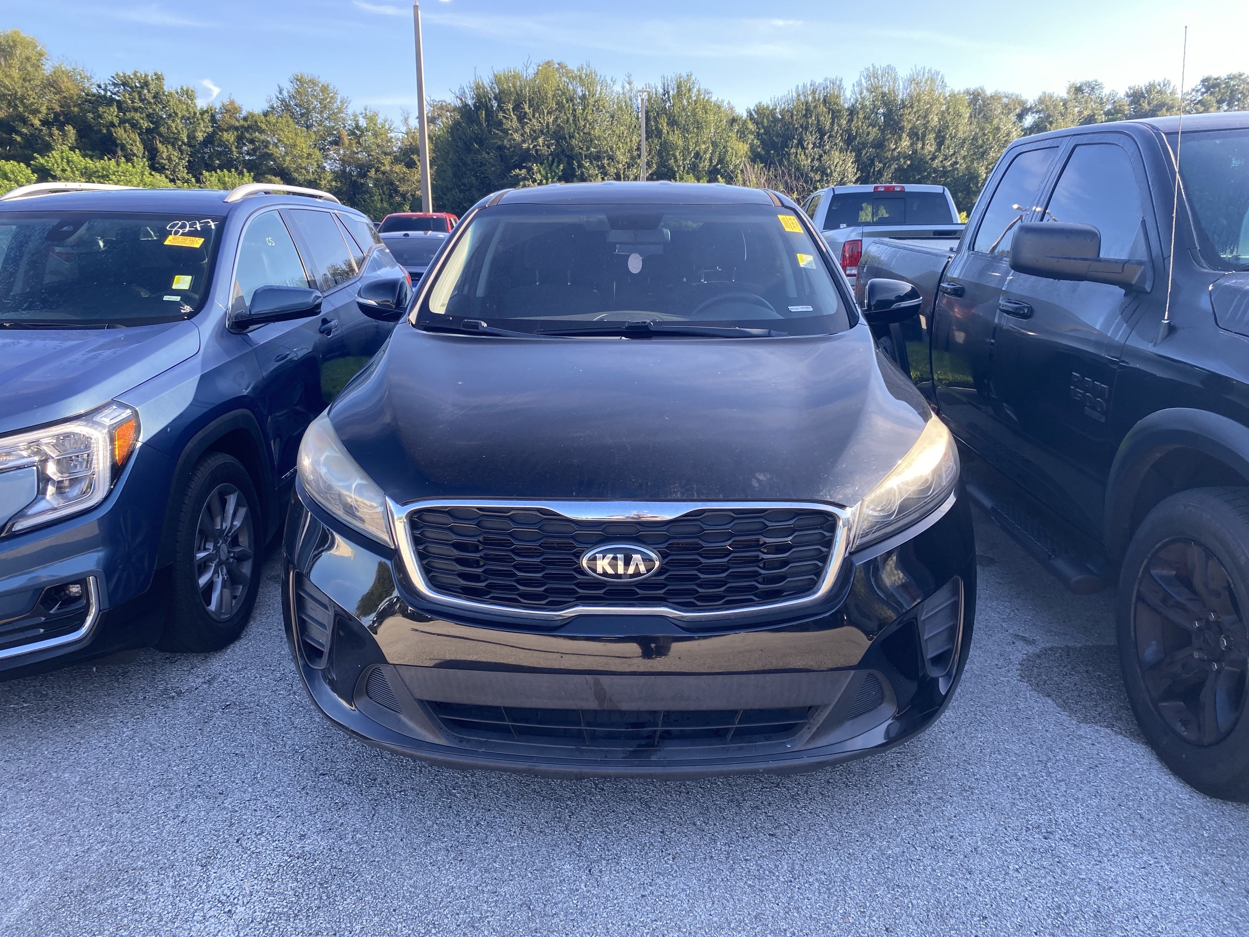Used 2019 Kia Sorento LX with VIN 5XYPG4A38KG563711 for sale in Winter Haven, FL