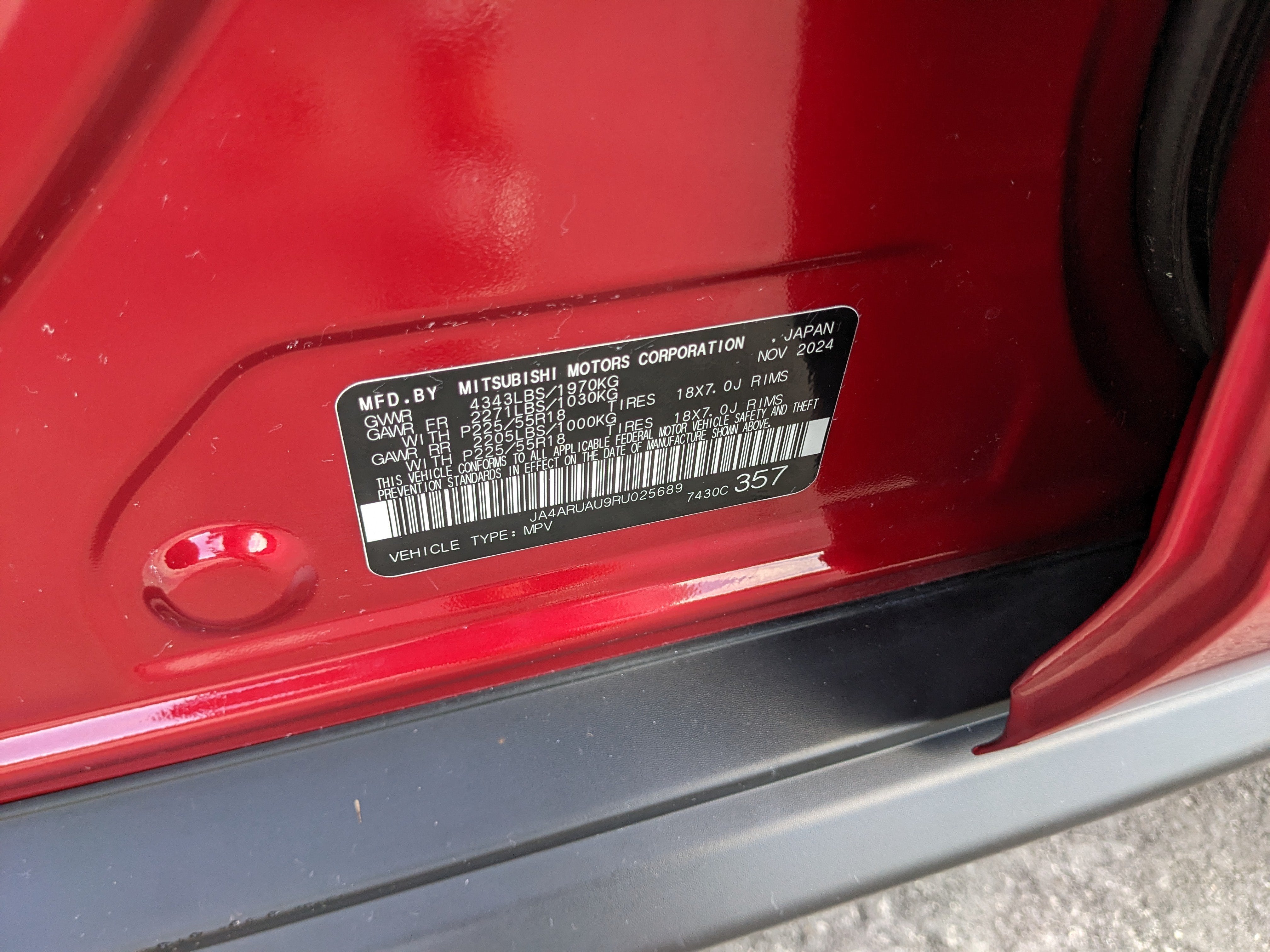2024 Mitsubishi Outlander Sport 2.0 ES