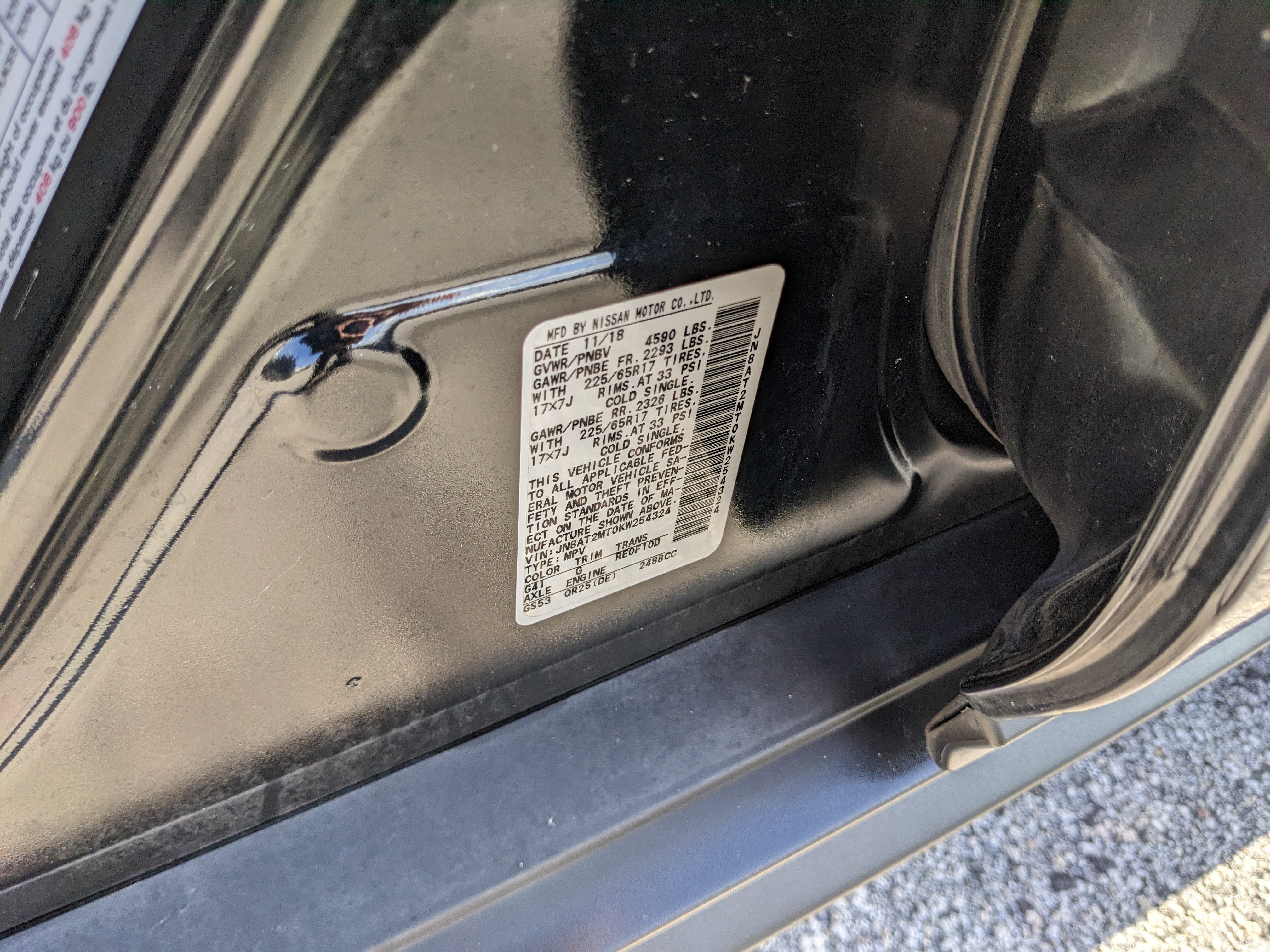 2019 Nissan Rogue SV