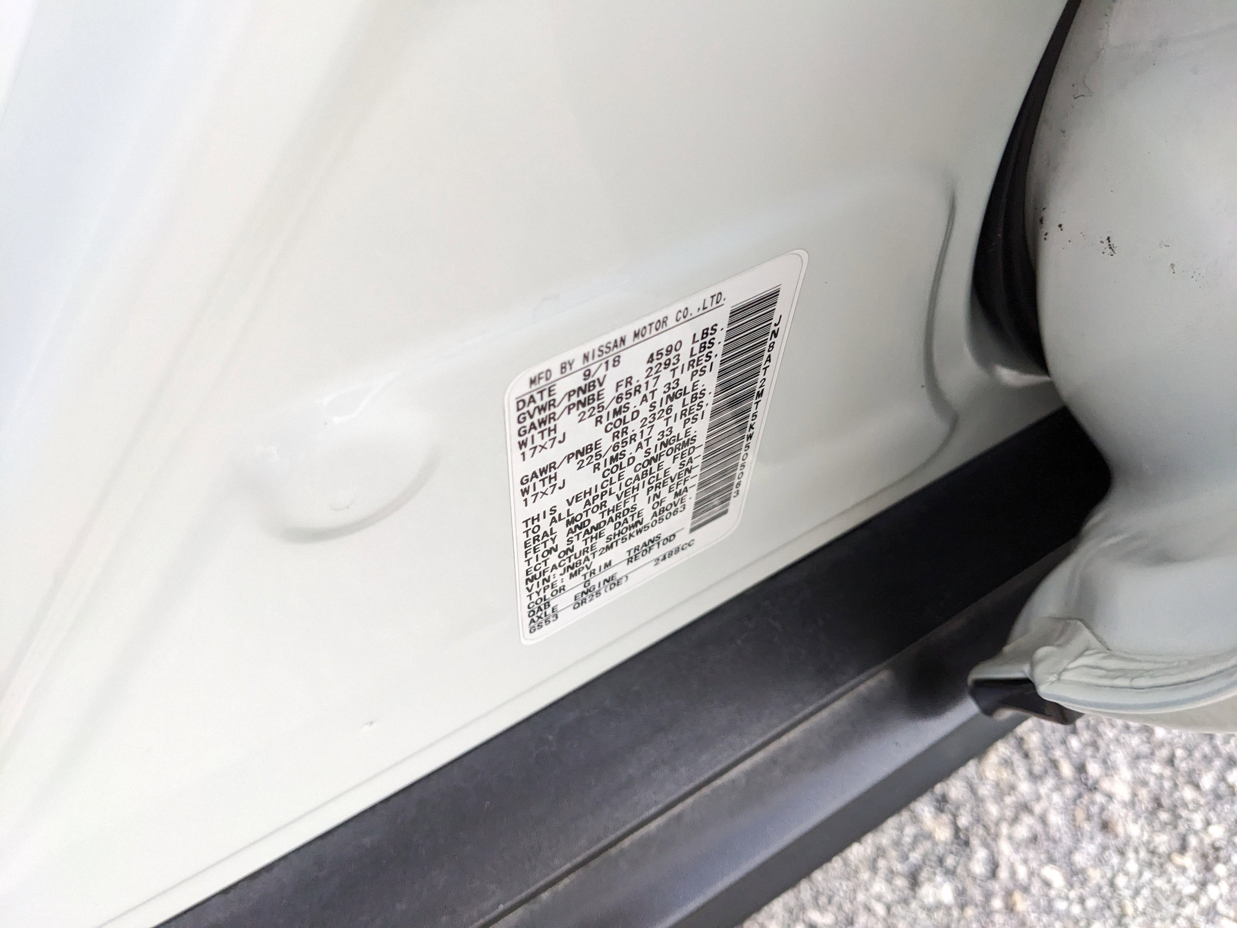 2019 Nissan Rogue SV