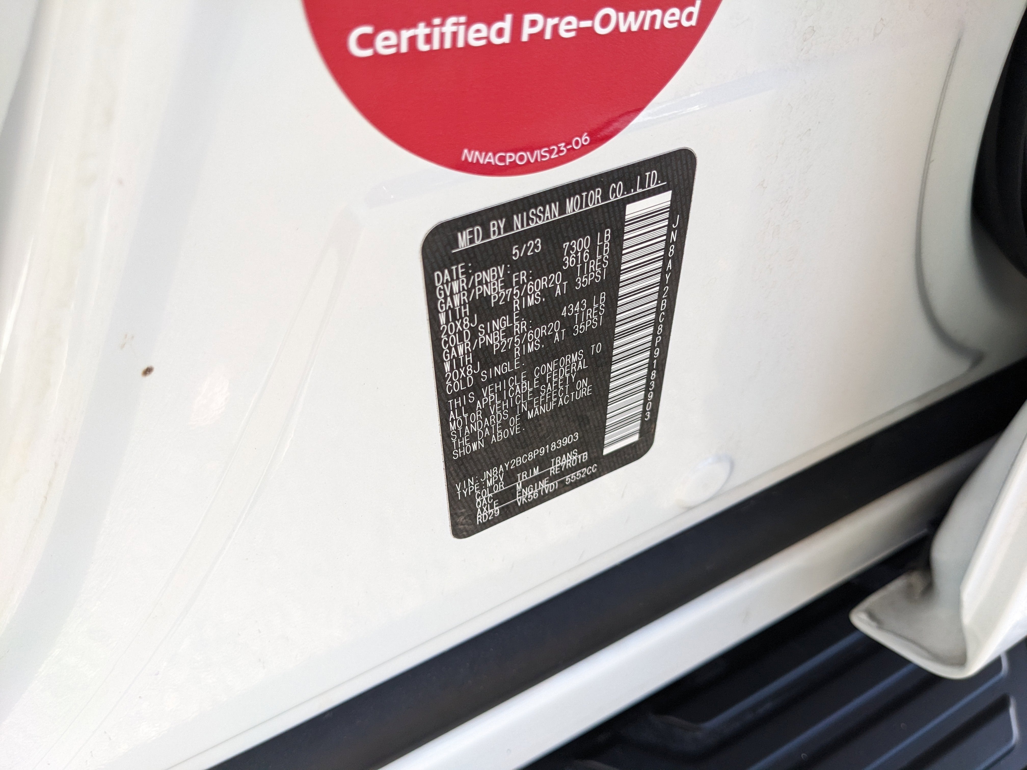 2023 Nissan Armada SL