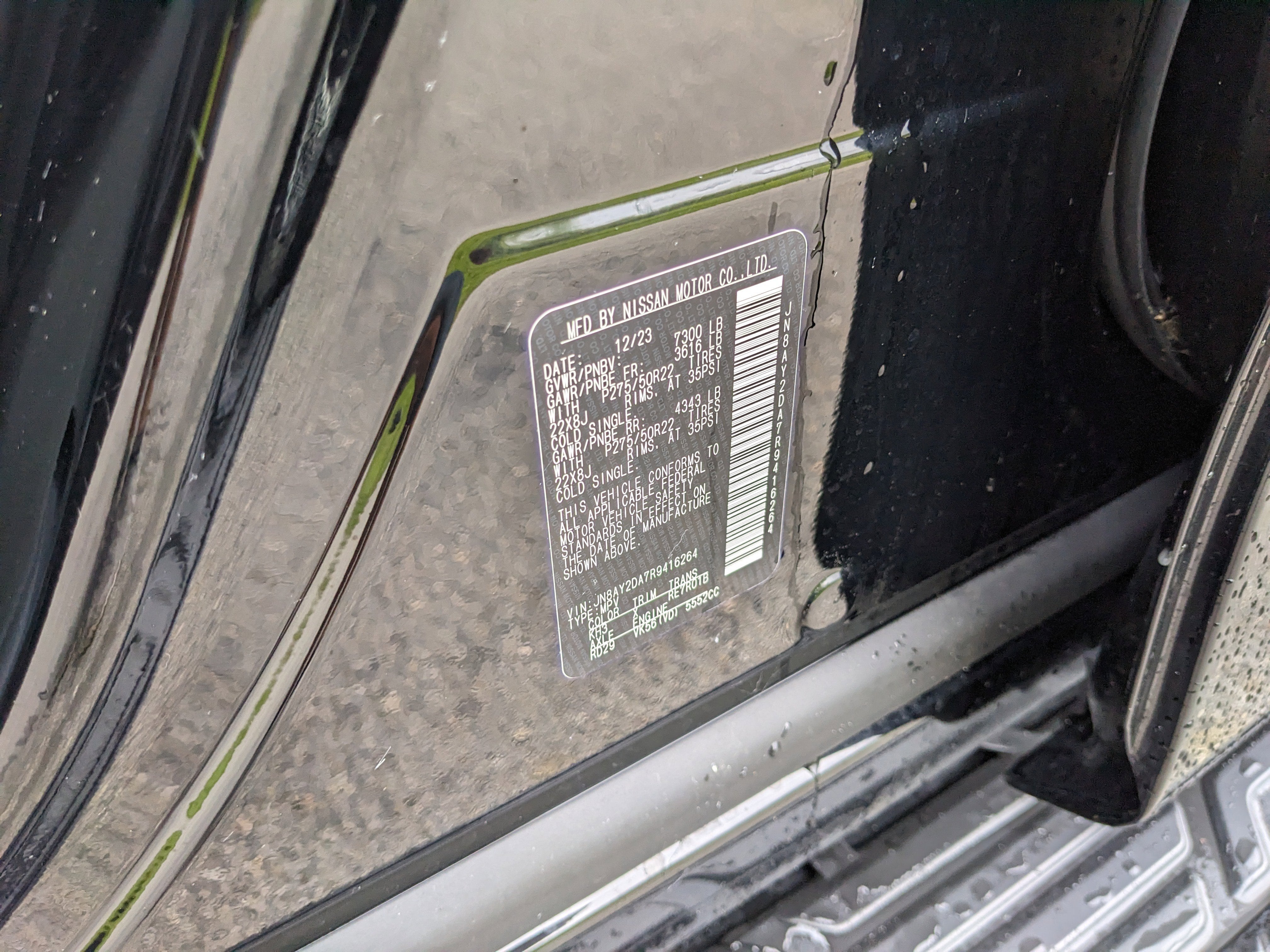 2024 Nissan Armada Platinum