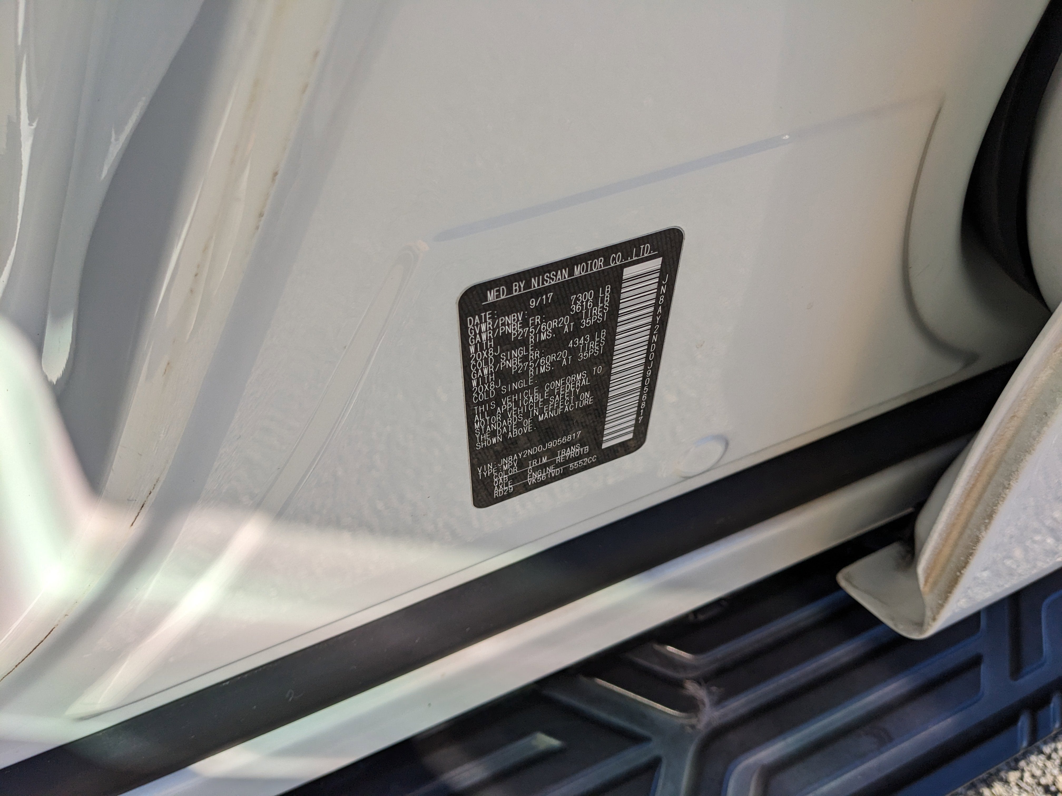 2018 Nissan Armada Platinum